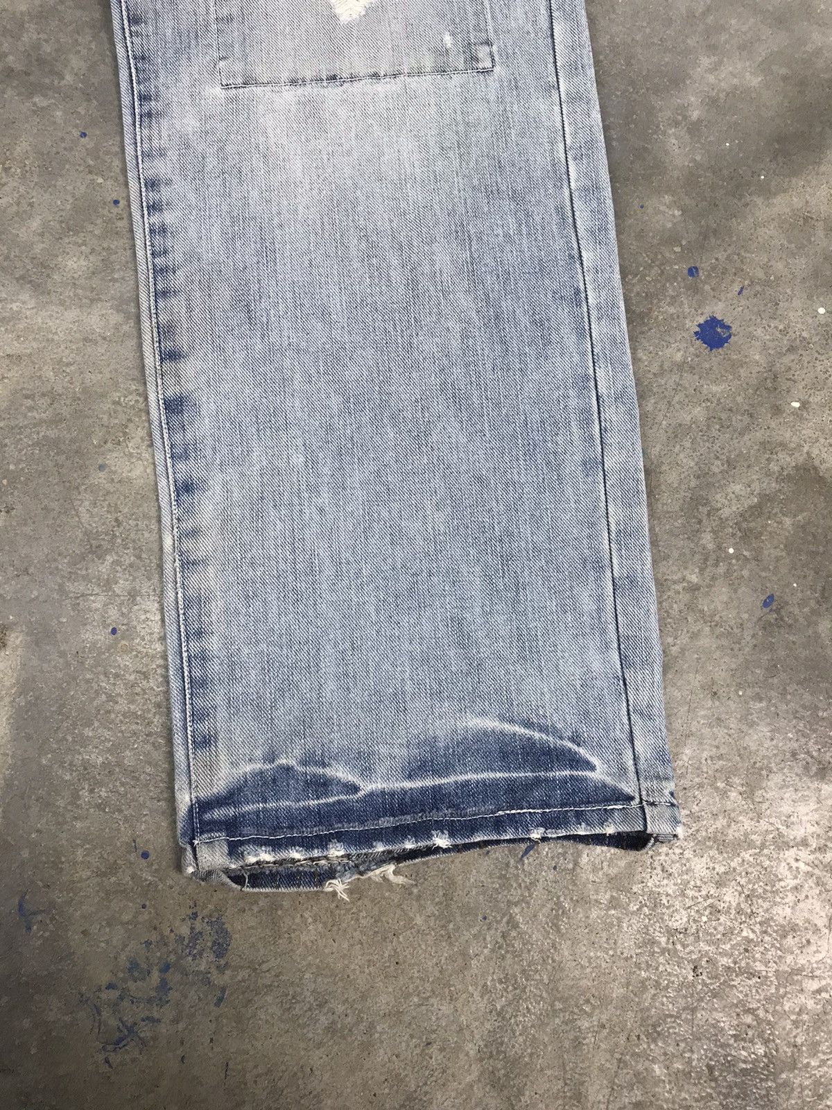 Vintage Vintage Massive Squad Distressed Denim Size US 36 / EU 52 - 4 Thumbnail