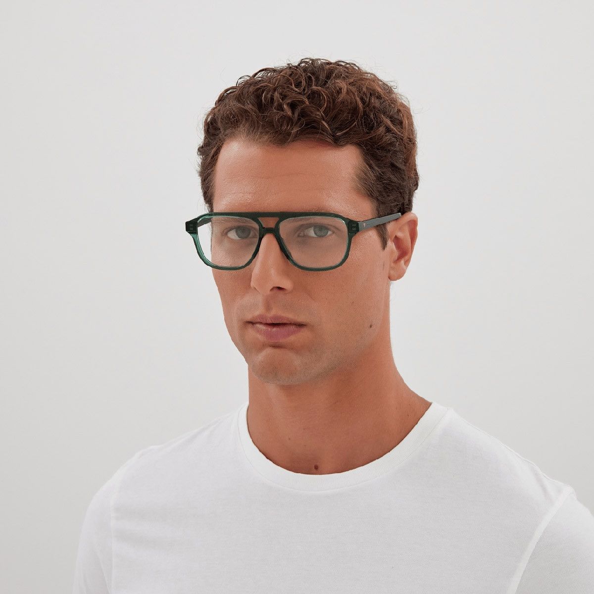 Bottega Veneta NEW Bottega Veneta BV1294O 004 Grey Pilot Unisex Eyeglasses Size ONE SIZE - 11 Thumbnail