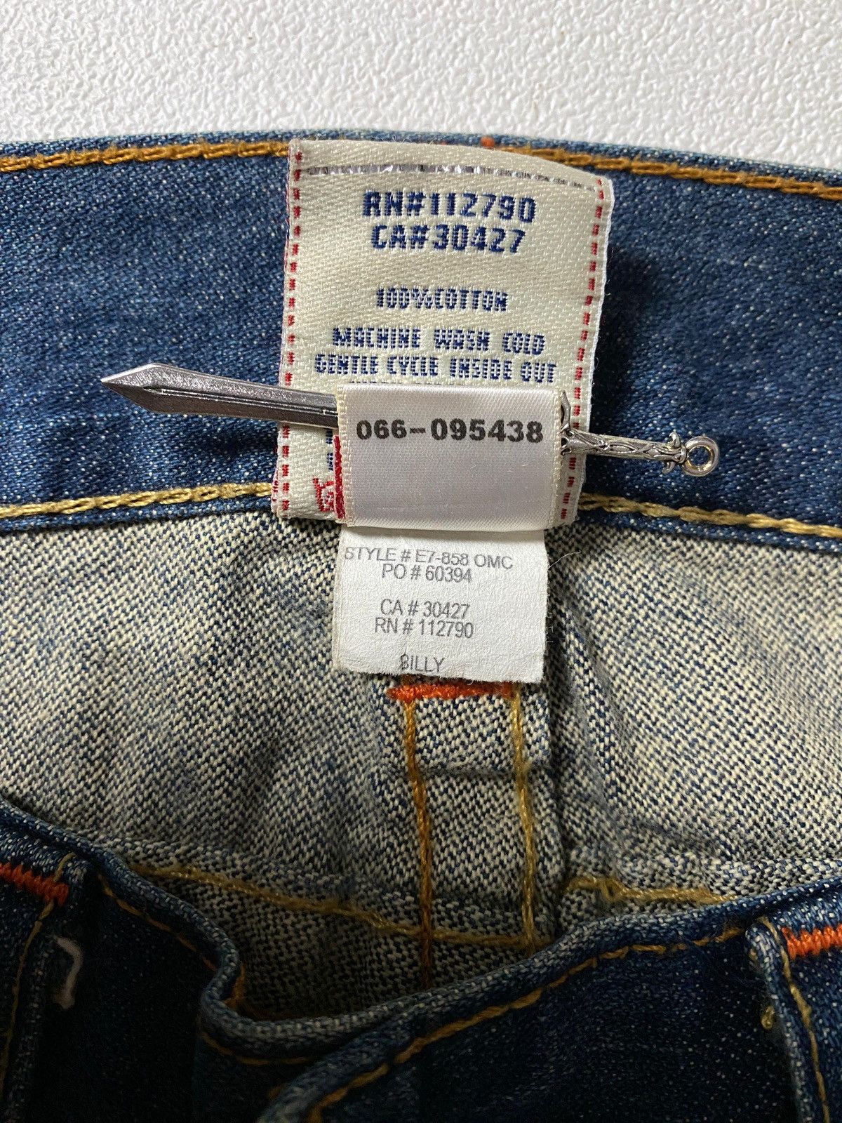 True Religion Y2K True Religion Billy Jeans Vintage Size US 32 / EU 48 - 9 Thumbnail