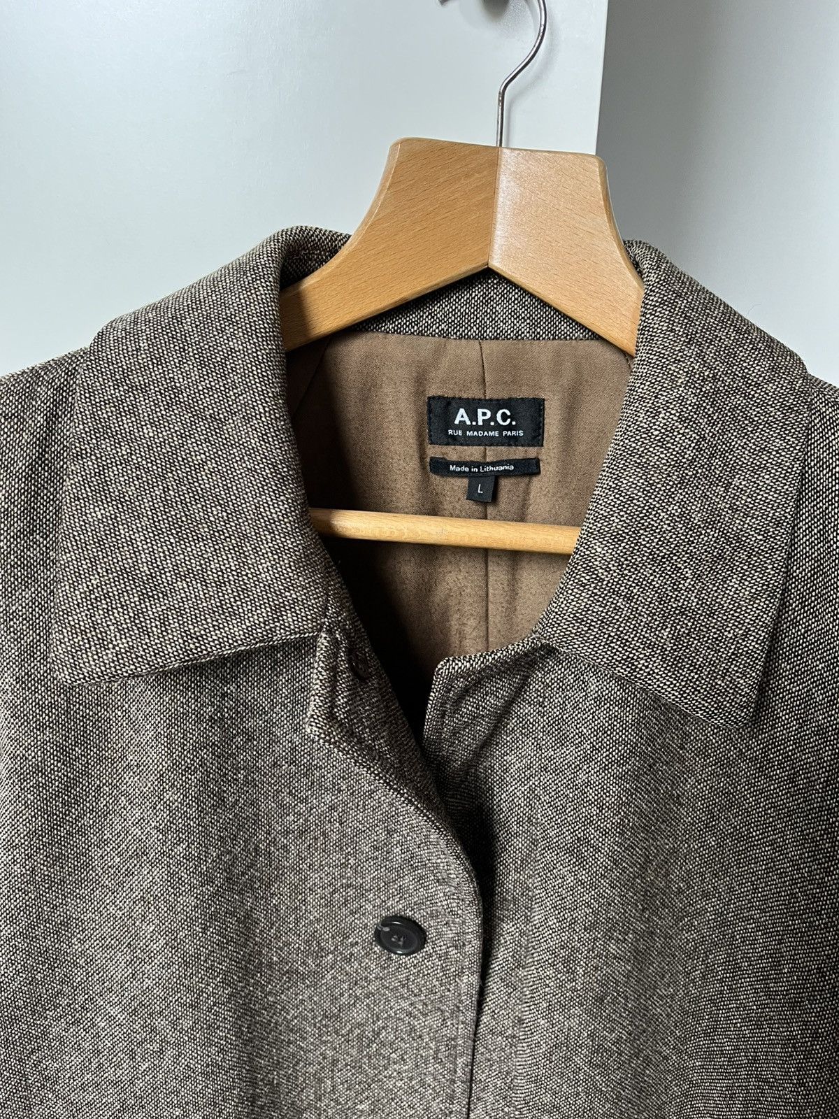 A.P.C. A.P.C wool coat Size US L / EU 52-54 / 3 - 4 Thumbnail