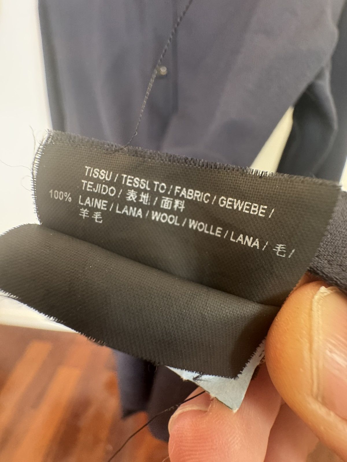 Saint Laurent Paris Camicia saint Laurent 100%lana Size US XXS / EU 40 - 6 Thumbnail