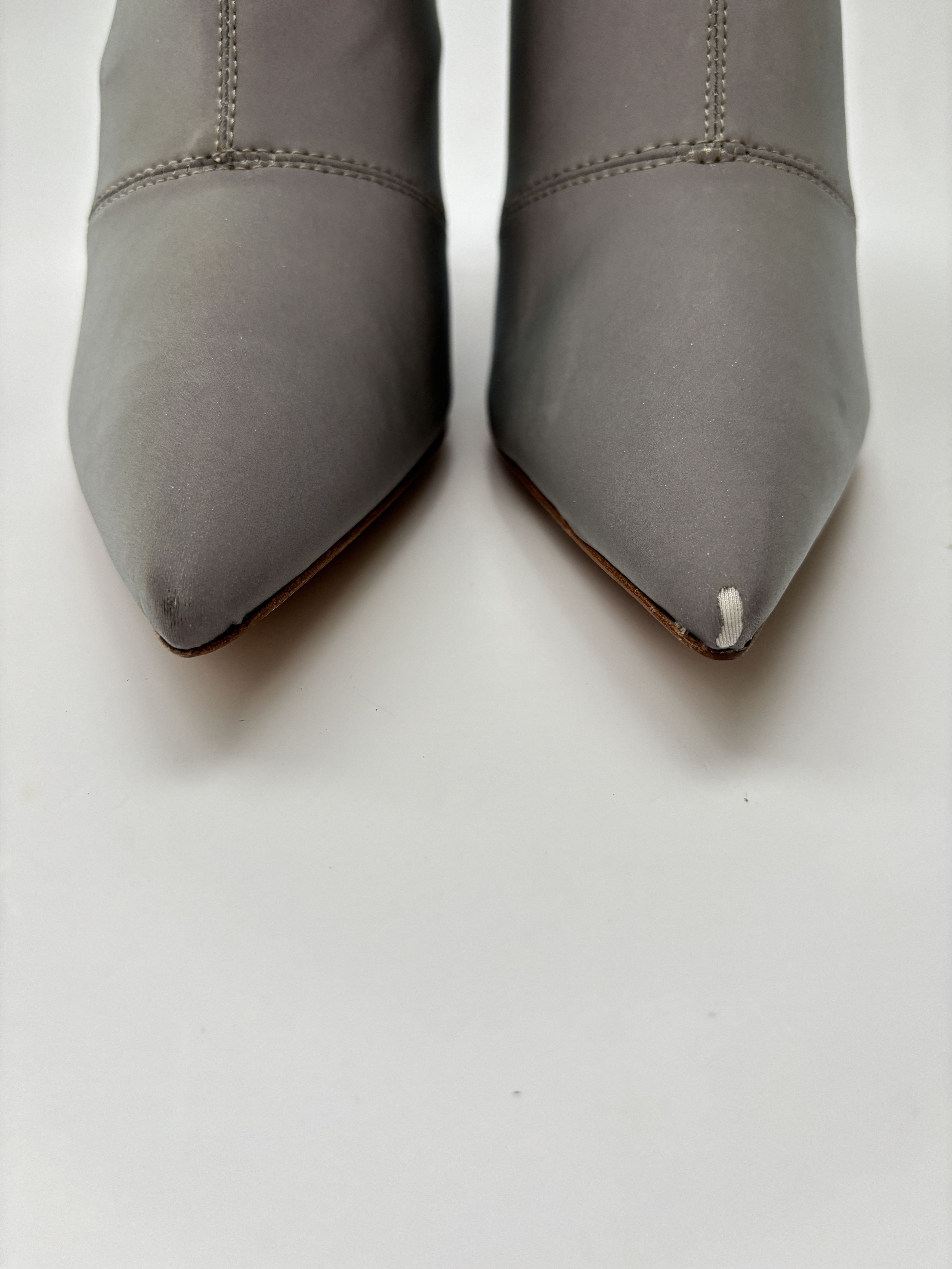 Yeezy ⚡️QUICK SALE⚡️Yeezy Season 7 Grey Ankle Sock Boots Size US 4 / IT 34 - 10 Thumbnail