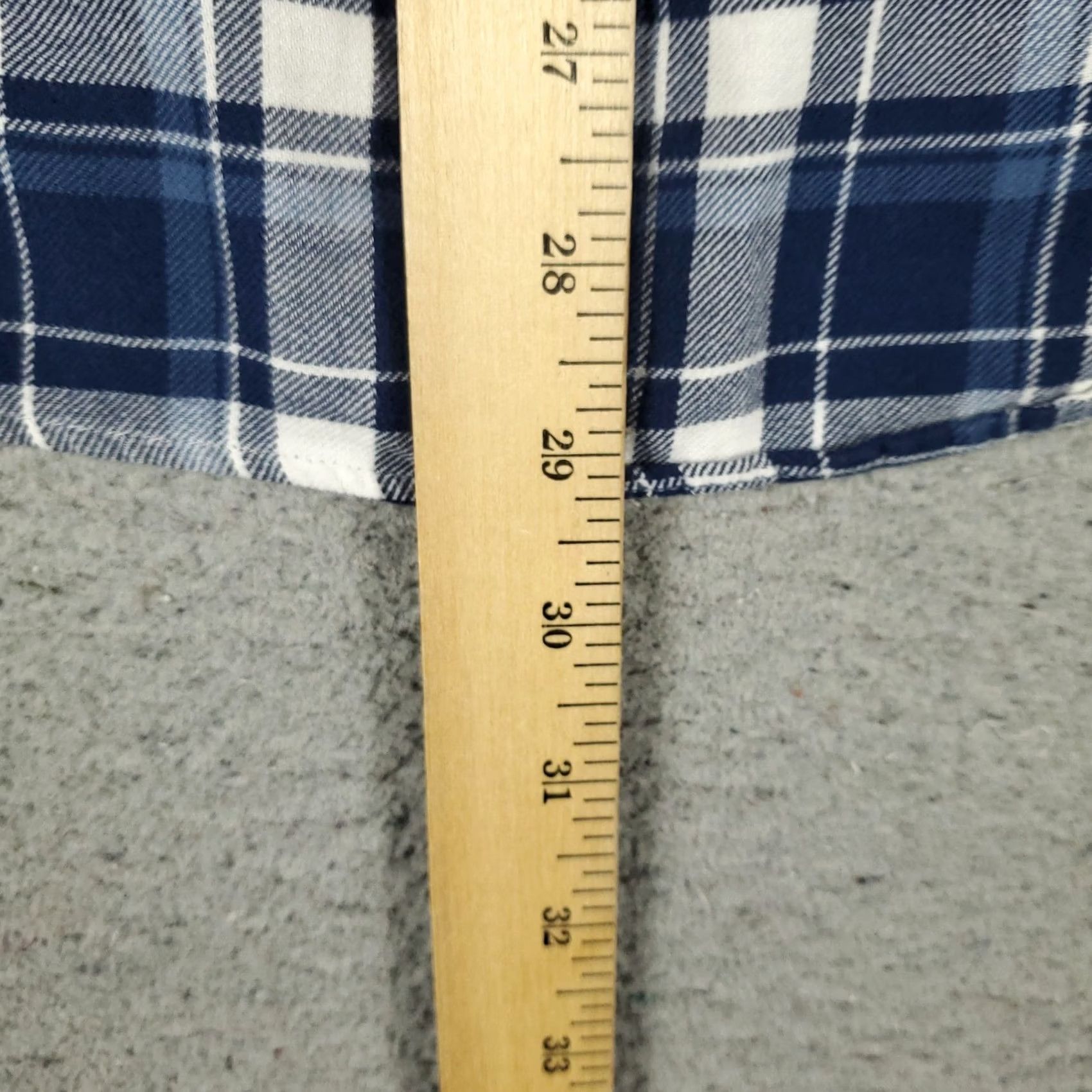 Ralph Lauren Ralph Lauren Shirt Mens Small Blue Knit Plaid Pony Casual Button Up Long Sleeve Size US S / EU 44-46 / 1 - 5 Thumbnail