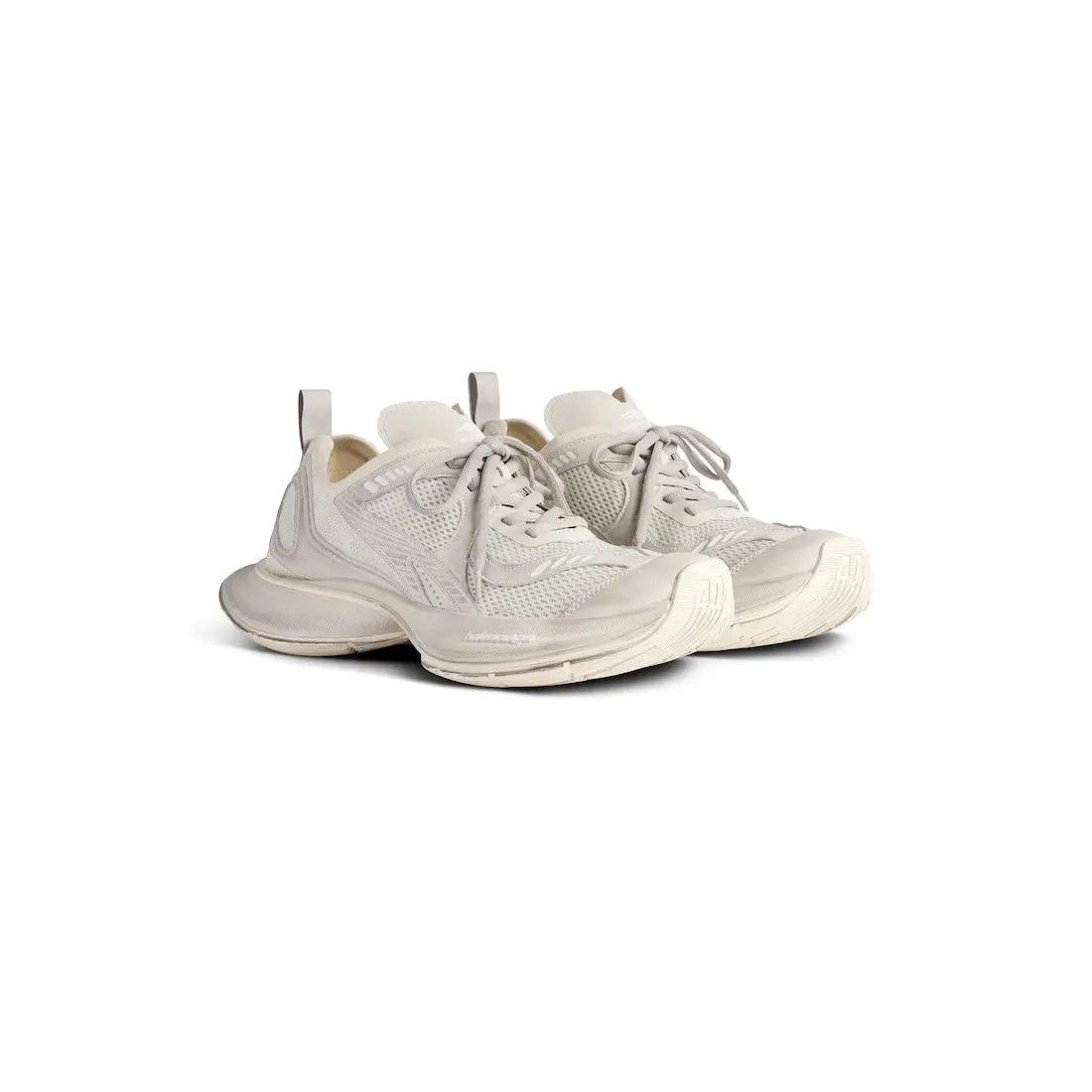 Balenciaga o1w1db10525 Circuit Sneakers in Beige Size US 13 / EU 46 - 2 Thumbnail