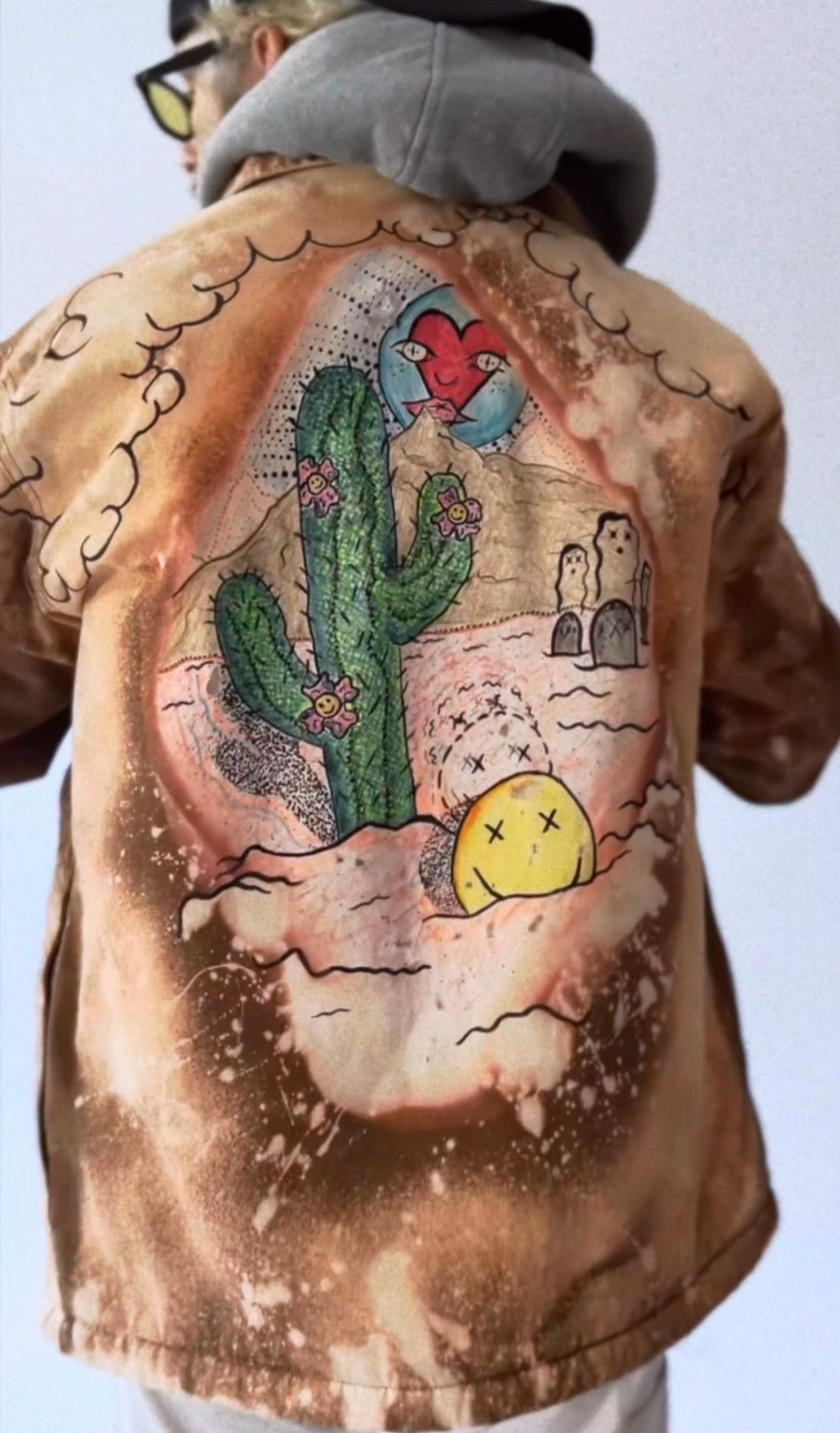 Levi's Vintage Clothing Vintage Levi's jacket with custom artwork by @Highof69 Size US M / EU 48-50 / 2 - 1 Thumbnail