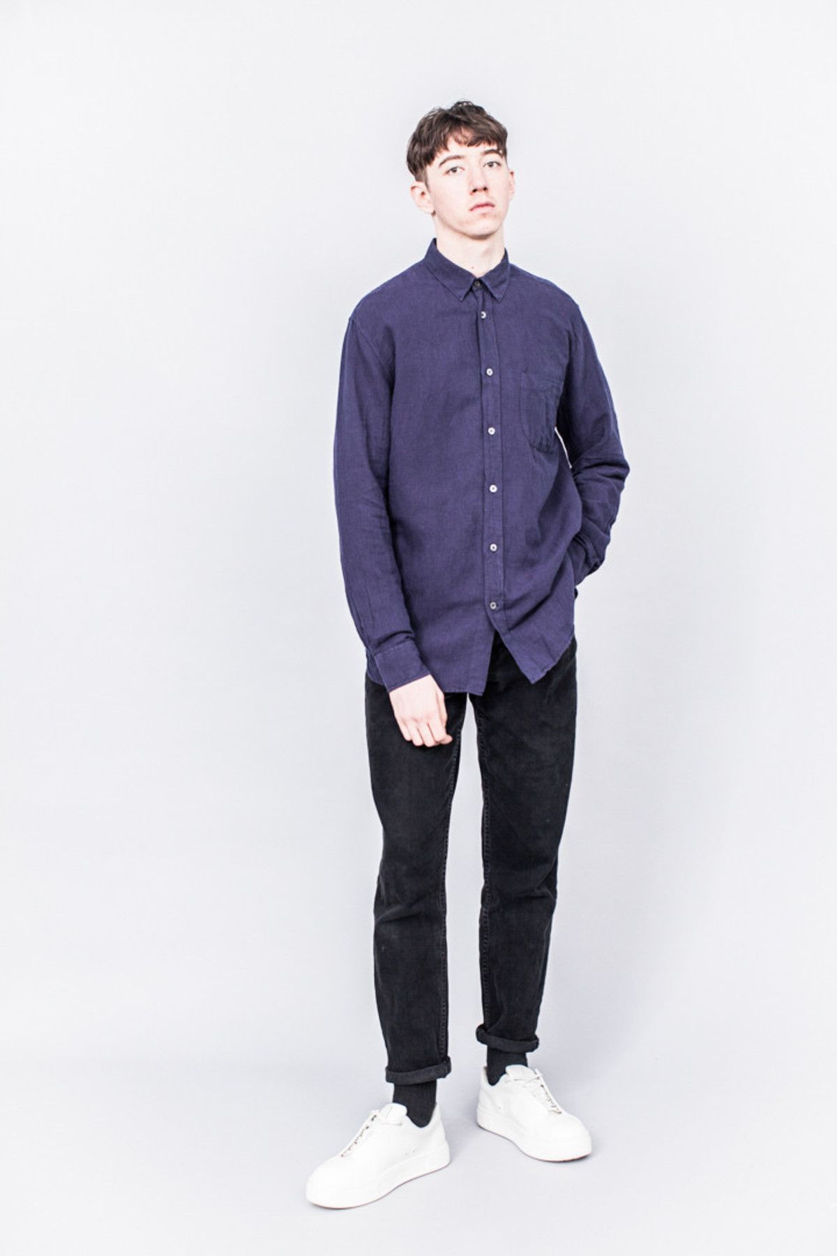 Our Legacy Our Legacy Generation Shirt in Blue Size US S / EU 44-46 / 1 - 13 Thumbnail