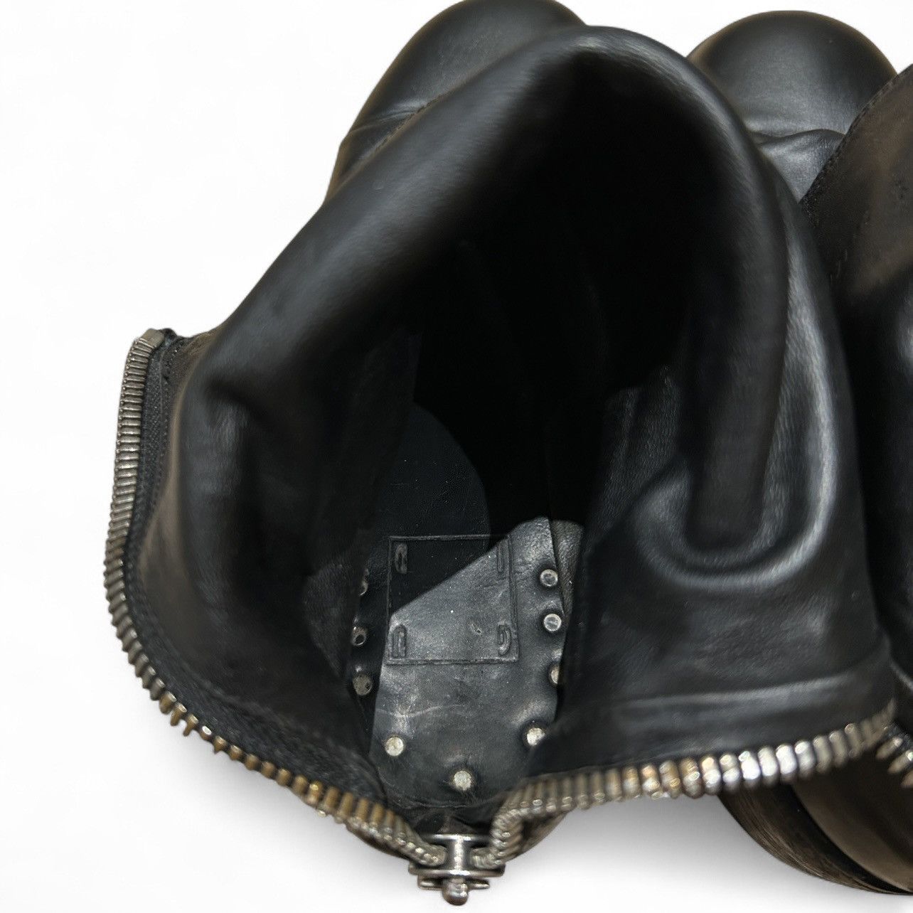 Guidi GUIDI 788Z Back-Zip Black Leather Boots Size US 6 / IT 36 - 8 Thumbnail