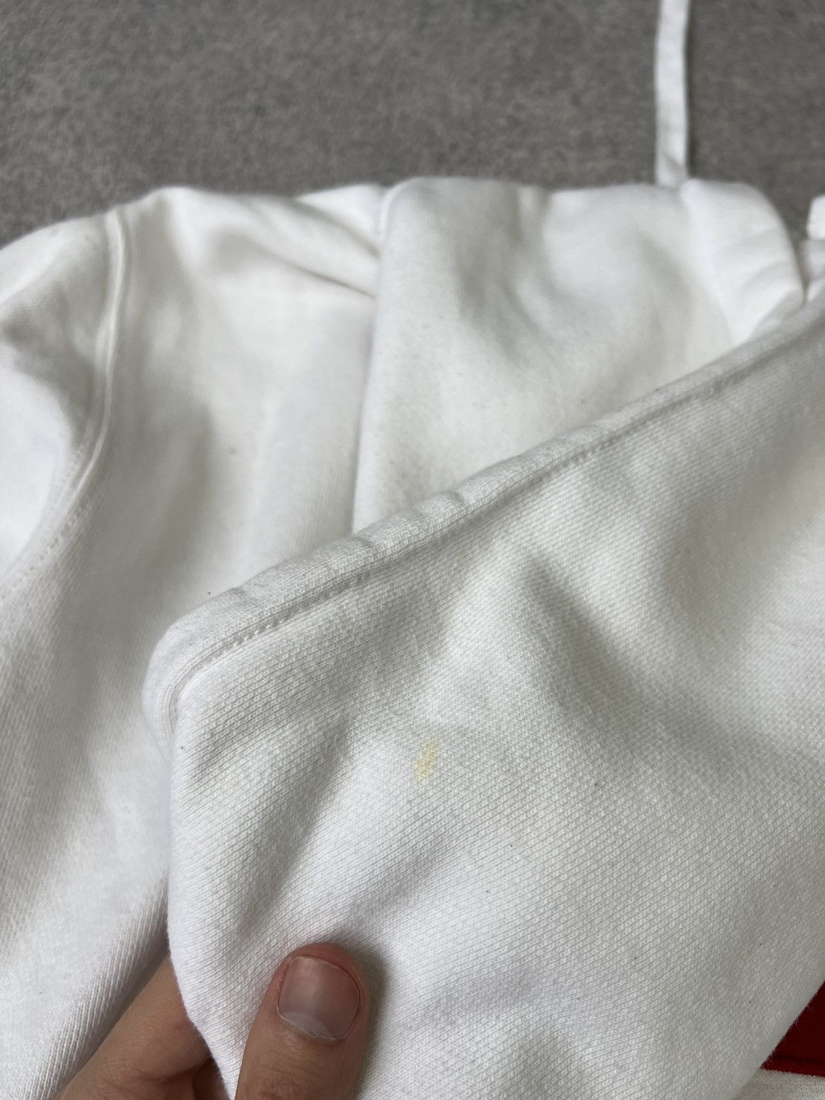 Polo Ralph Lauren × Vintage Vintage Polo Ralph Lauren PRL White Women’s Hoodie 3LXVII Size L / US 10 / IT 46 - 16 Thumbnail