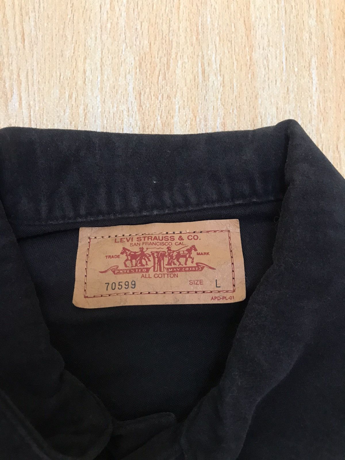 Levi's × Levi's Vintage Clothing × Vintage Vintage Levis Button Jacket Size US L / EU 52-54 / 3 - 12 Thumbnail