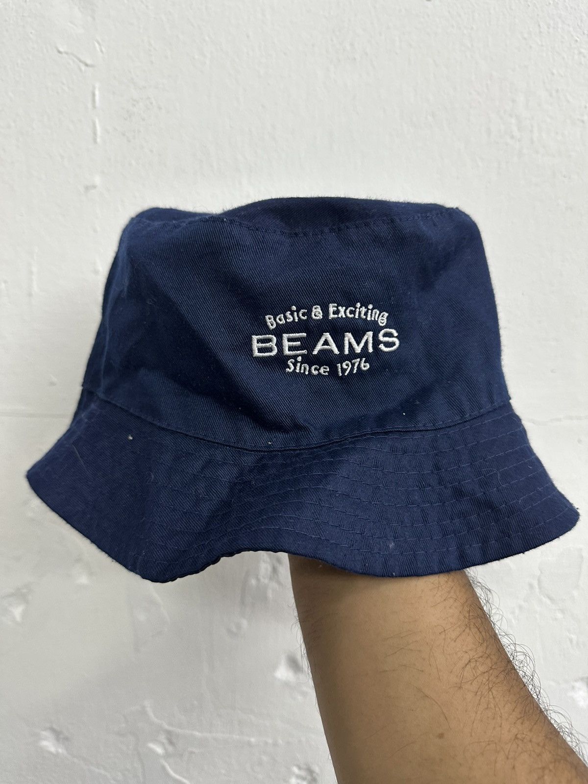 Beams Plus × Japanese Brand × Vintage Beams Logo Bucket Hat Size ONE SIZE - 2 Thumbnail