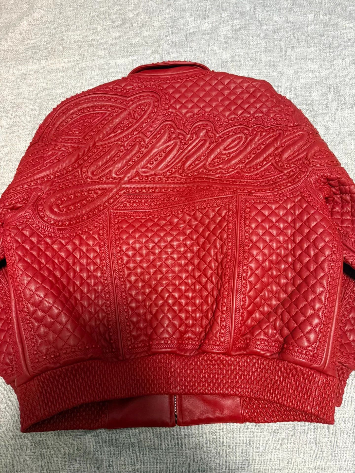Supreme Supreme studded quilted leather jacket Size US L / EU 52-54 / 3 - 2 Thumbnail