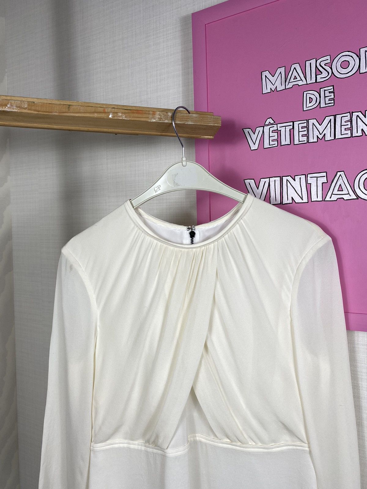 Burberry Burberry Pleated Cross Blouse Size S / US 4 / IT 40 - 3 Thumbnail