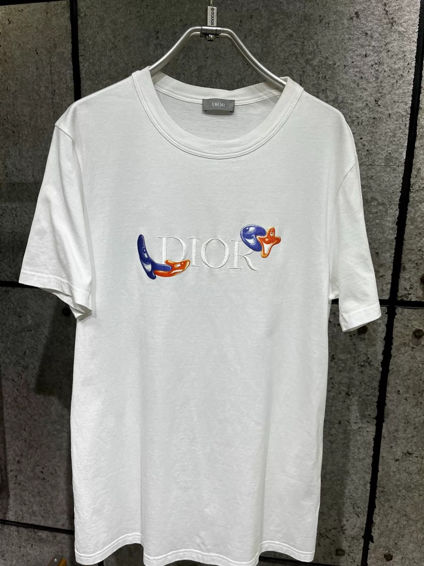 Dior Dior White Letter Short-Sleeve T-Shirt M Size US M / EU 48-50 / 2 - 1 Thumbnail