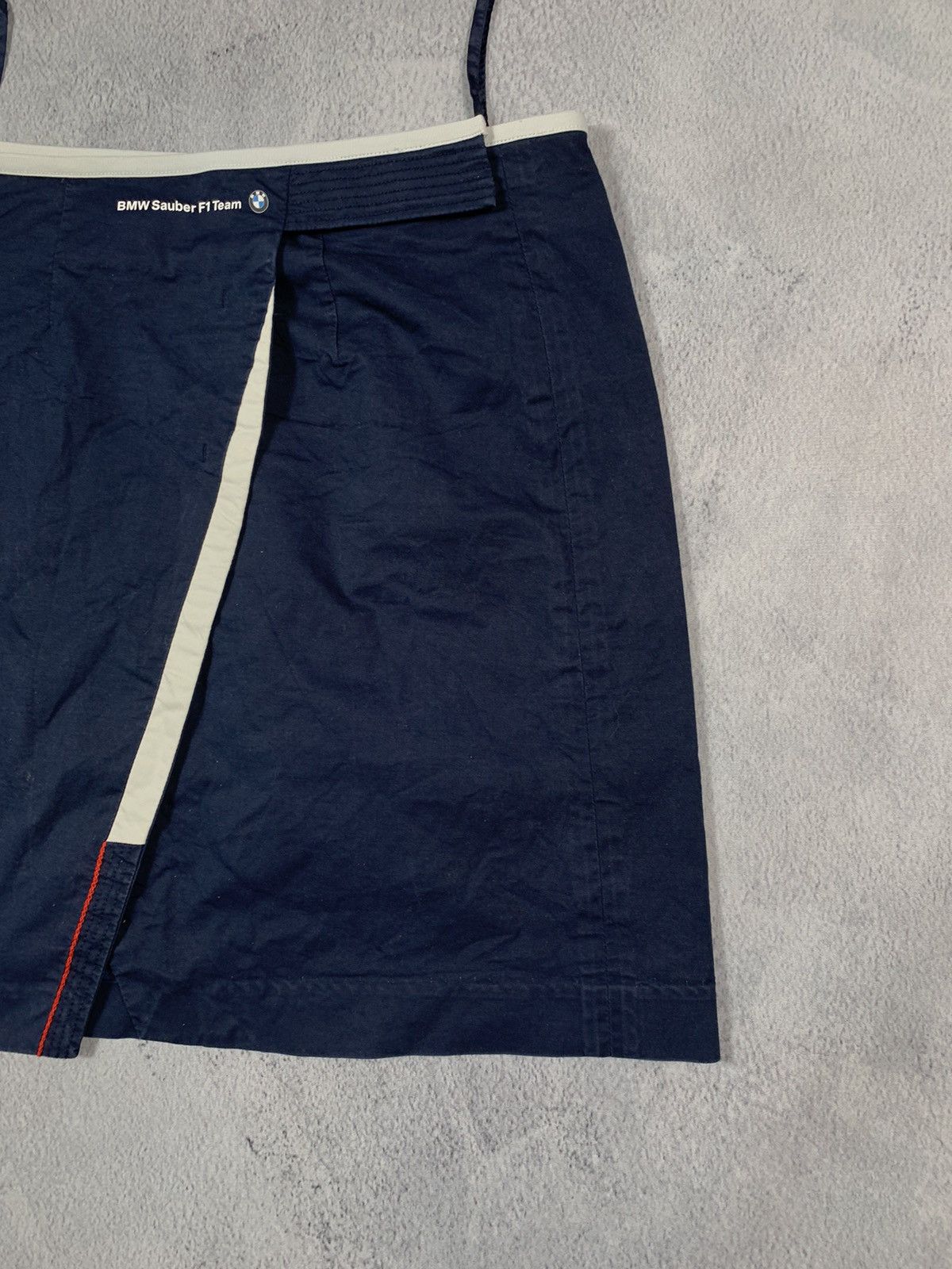 BMW Vintage Y2K BMW Sauber F1 Team racing mini skirt formula 1 M Size 30" / US 8 / IT 44 - 3 Thumbnail