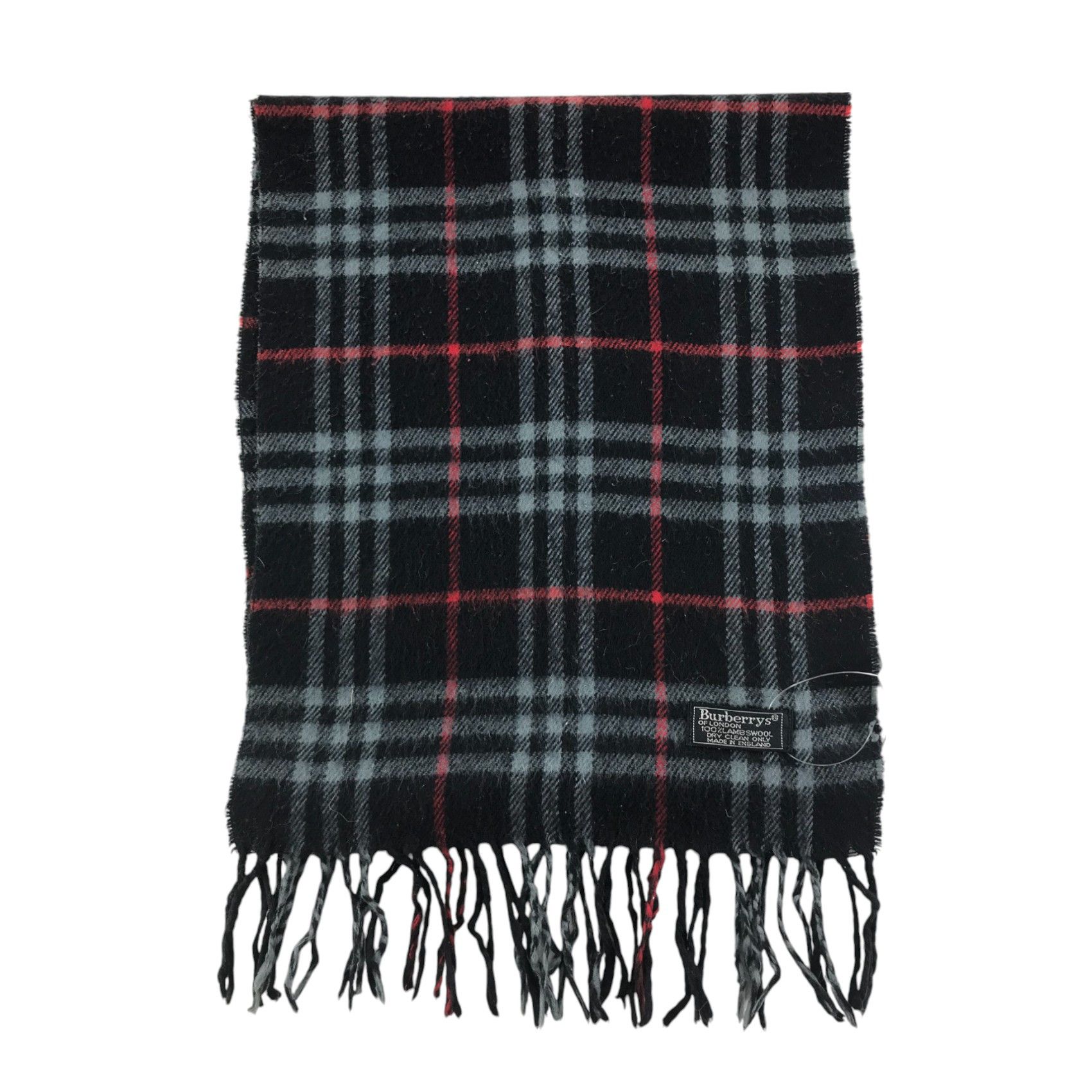 Burberry × Vintage Burberry Scarf / Muffler / Neckwear - WW2794 Size ONE SIZE - 2 Thumbnail