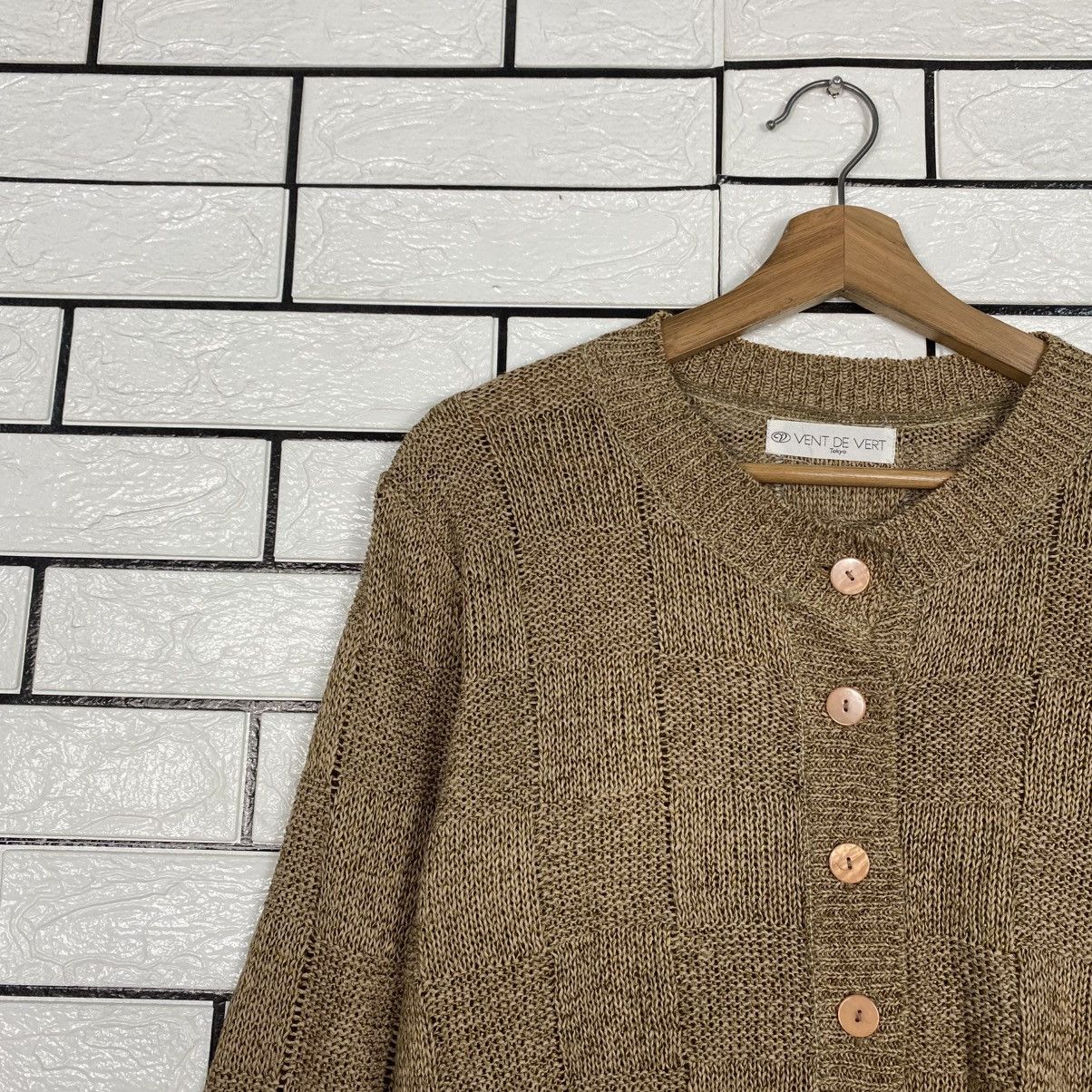 Issey Miyake 📌Vintage Knit Sweatshirt Vent De Vert Size US M / EU 48-50 / 2 - 8 Thumbnail