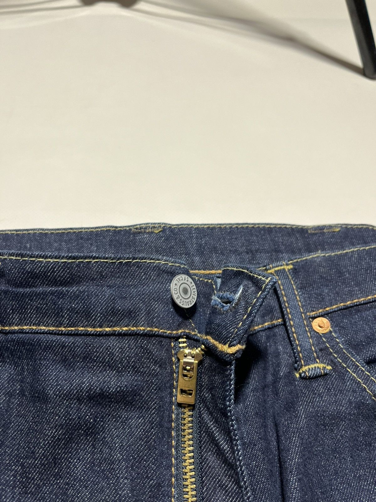 Levi's Levis 511 Straight Fit Jeans Stretch Jeans Color Rinsed Blue Size US 38 / EU 54 - 9 Thumbnail