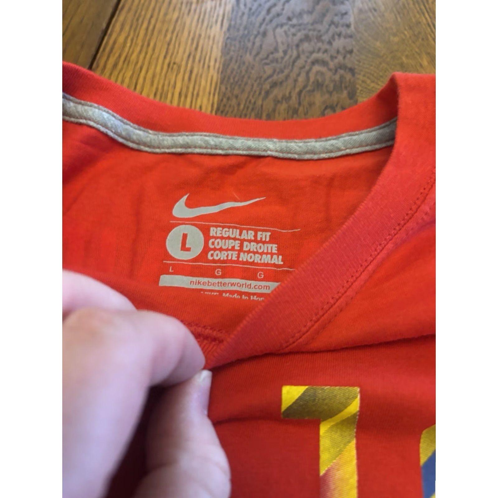 Nike Nike Landon Donovan T-Shirt Men’s Soccer USA Tee Shirt Red Short Sleeve Crew Neck 2010s Cotton Jersey Logo Shirt M/L Size US L / EU 52-54 / 3 - 4 Thumbnail