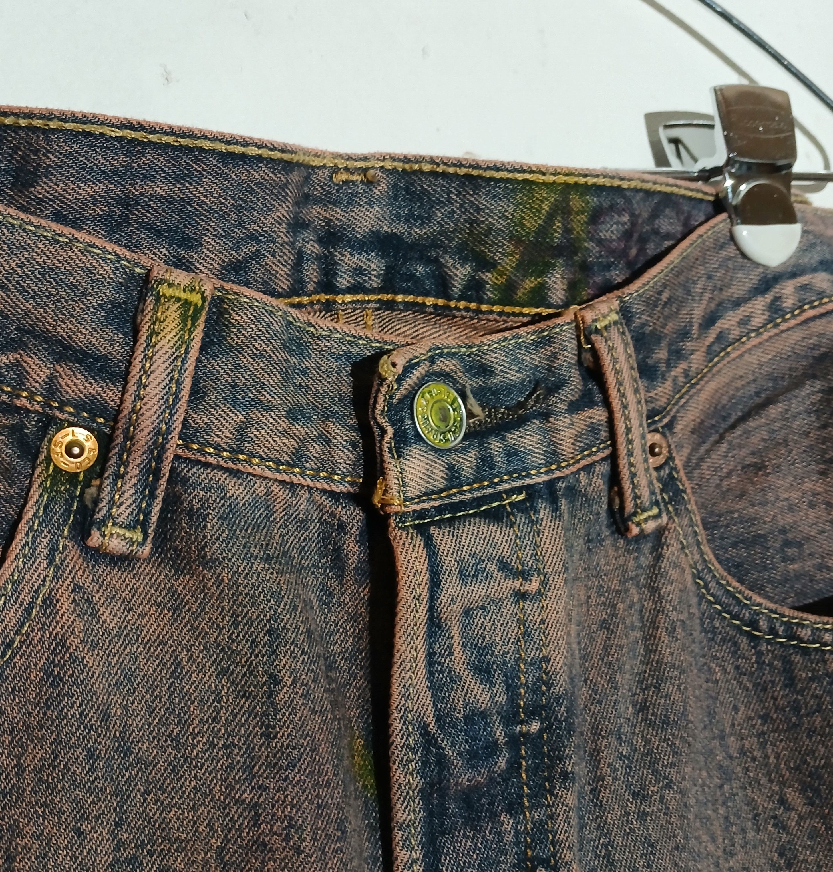 Levi's 501 Levis 2019 Ass Pizza Jeans Size US 32 / EU 48 - 8 Thumbnail