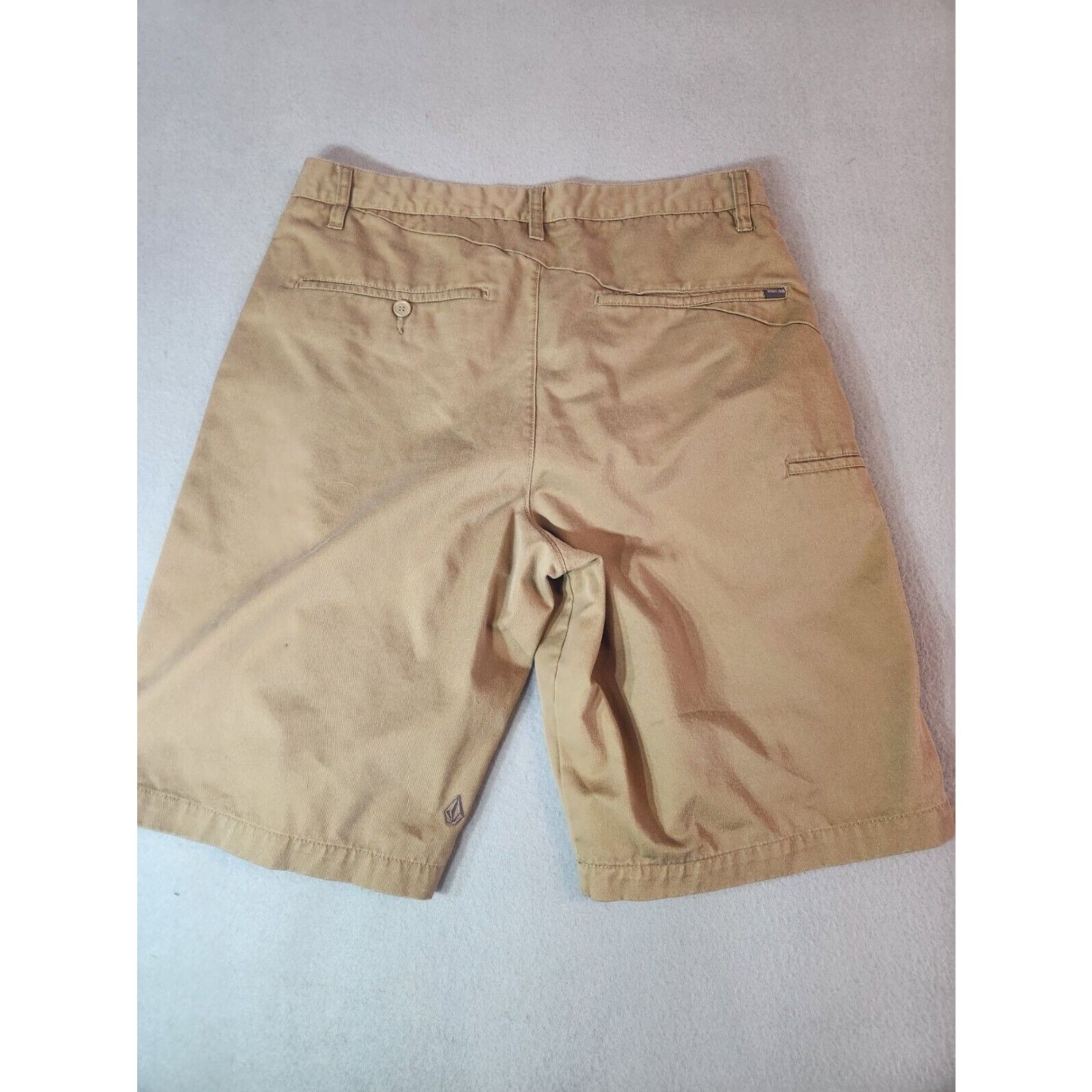 Volcom Volcom Men's Frickin Chino Shorts Size 34 Brown Skate Wear Size US 34 / EU 50 - 12 Thumbnail