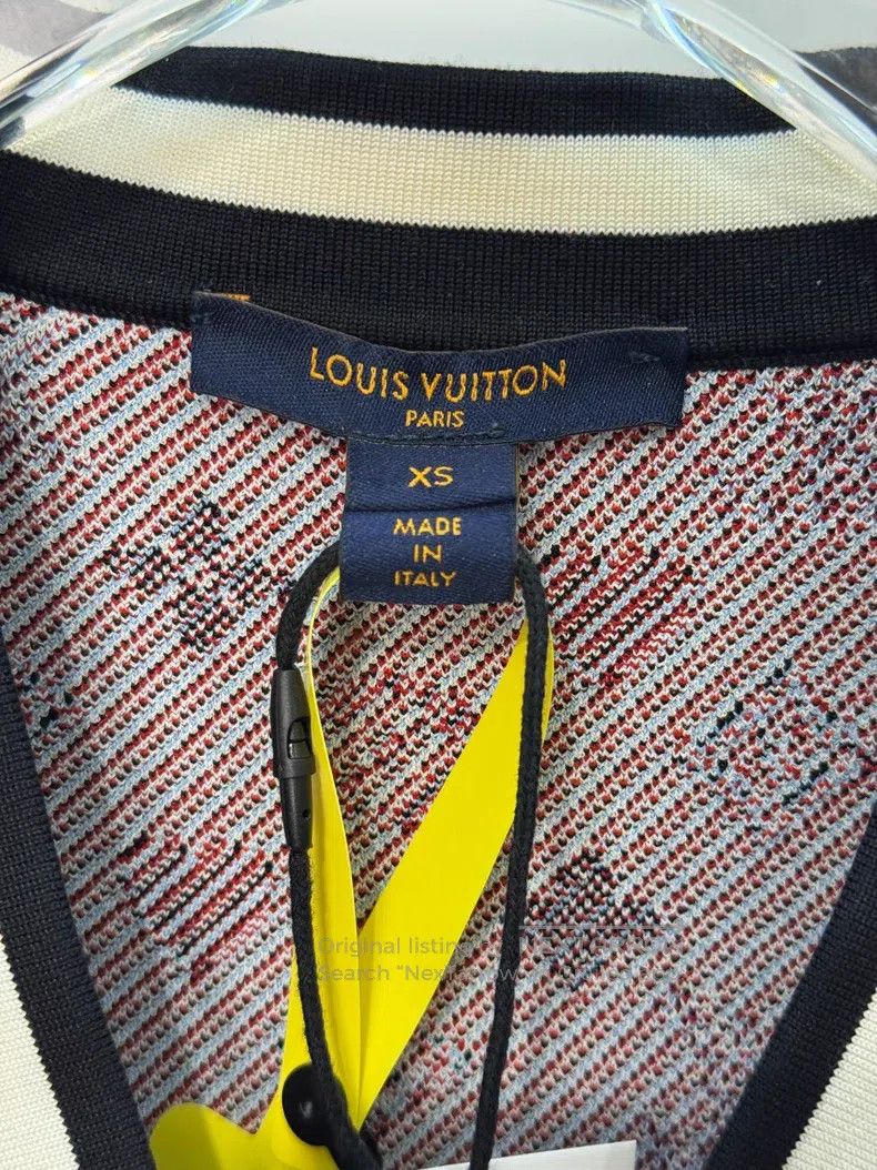 Louis Vuitton Louis Vuitton Love Old Flower Full Print Knitted Cardigan Size XS / US 0-2 / IT 36-38 - 5 Thumbnail