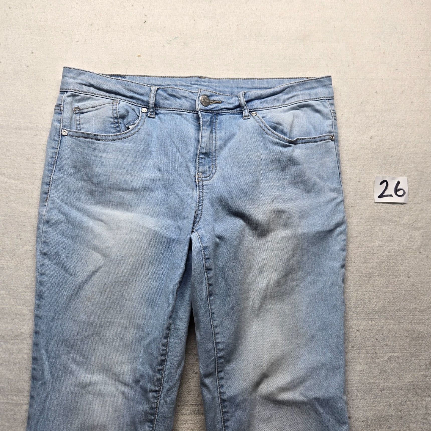 Denime Roebuck & Co. R1893 Jeans Jegging Blue 12 Women 5-Pocket Denim Pants Adult Regular Mid Rise Casual Size 34" / US 12 / IT 48 - 2 Thumbnail