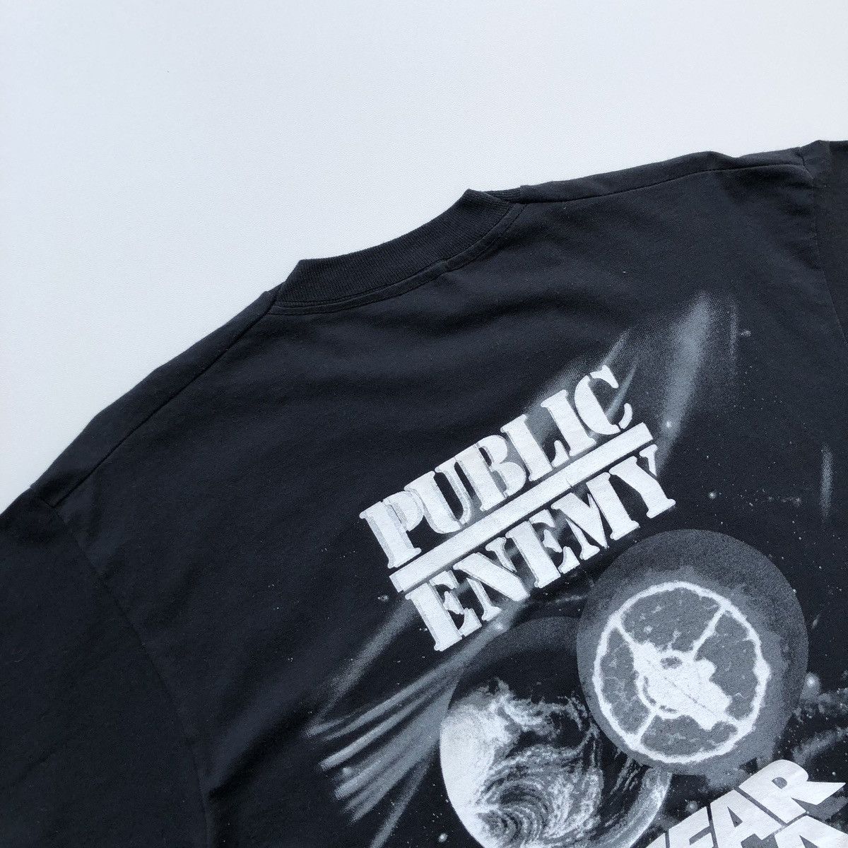 Public Enemy Public Enemy 1990 Fear OfA Black Planet Vintage 90’s T-Shirt Size US XL / EU 56 / 4 - 5 Thumbnail
