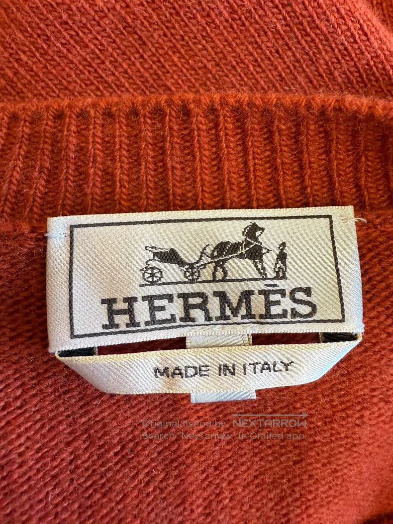 Hermes Hermes Men's knitted sweater Size US S / EU 44-46 / 1 - 4 Thumbnail