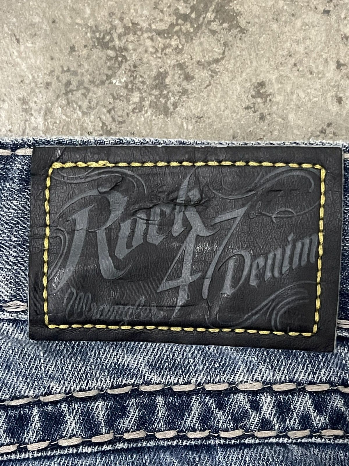 Wrangler Vintage Rock 47 Flared Denim Size US 32 / EU 48 - 15 Thumbnail