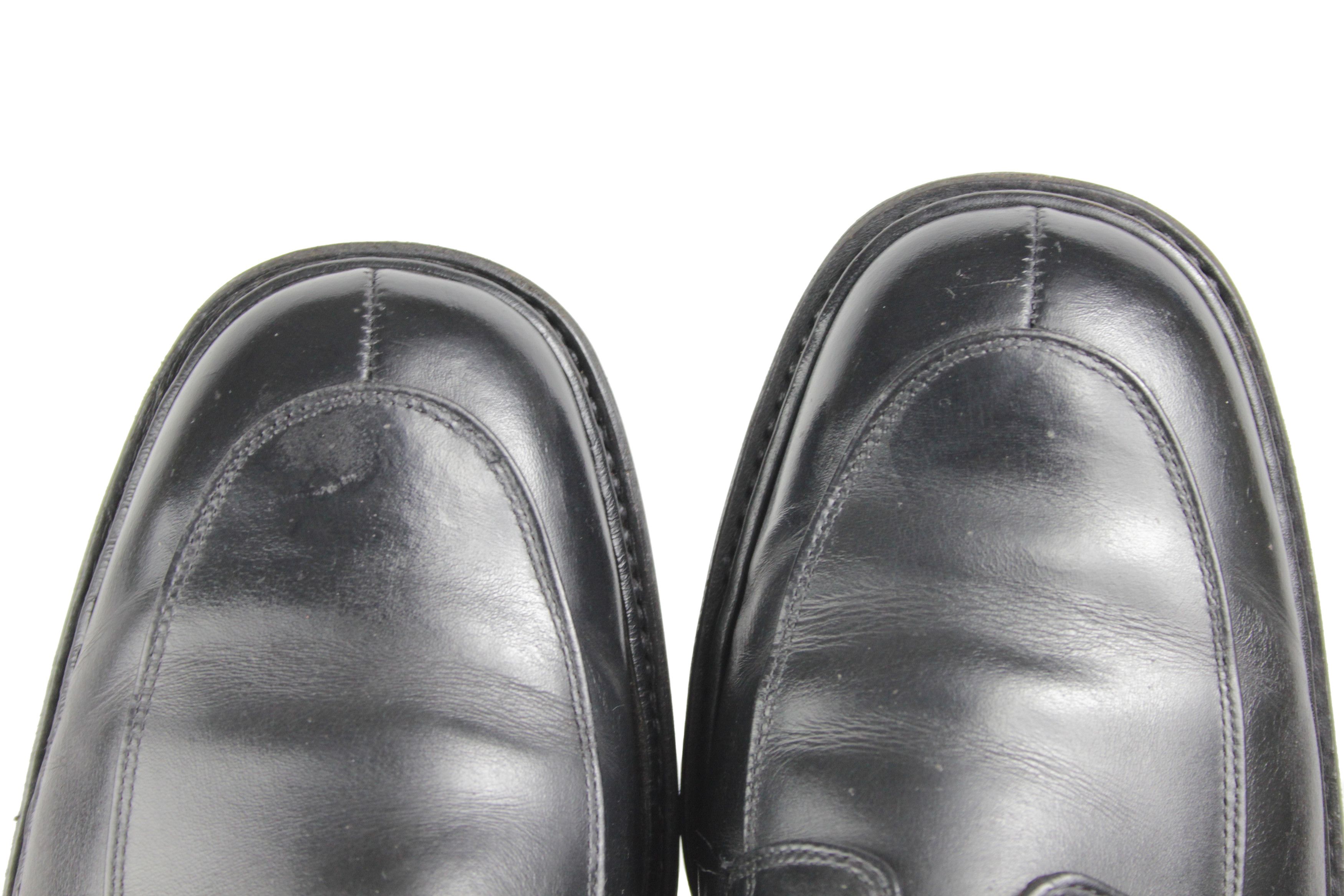 Paraboot 00S Avignon Split Toe Leather Derby Vintage France Size US 11 / EU 44 - 8 Thumbnail
