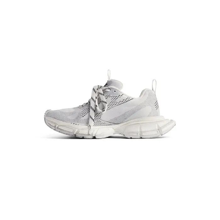Balenciaga × Under Armour o1mt1gz1125 Under Armour® 3XL Knit Sneakers in White/Black Size US 6 / EU 39 - 4 Thumbnail
