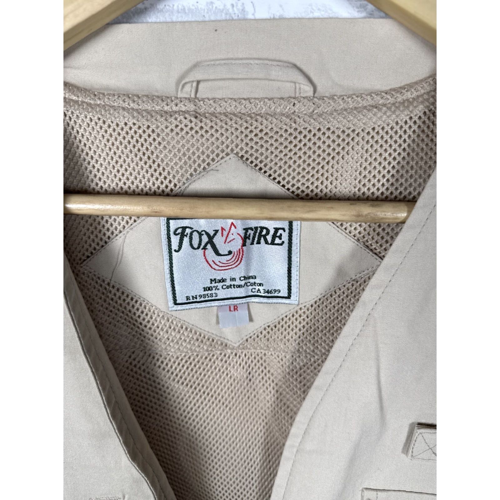 Vintage VINTAGE FOXFIRE Beige Safari Style Vest Mens L Size US L / EU 52-54 / 3 - 2 Thumbnail