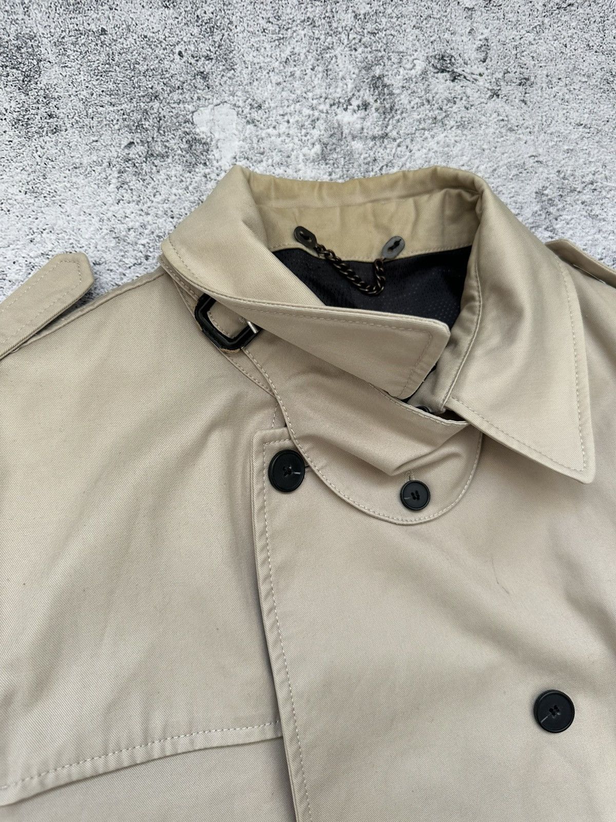 Sandro Mens Sandro Trench Coat M Size Size US M / EU 48-50 / 2 - 8 Thumbnail