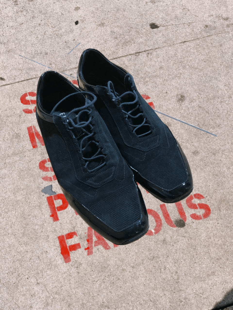 Versace Versace MINIMAL SUEDE SNEAKERS Size US 9 / EU 42 - 1 Thumbnail
