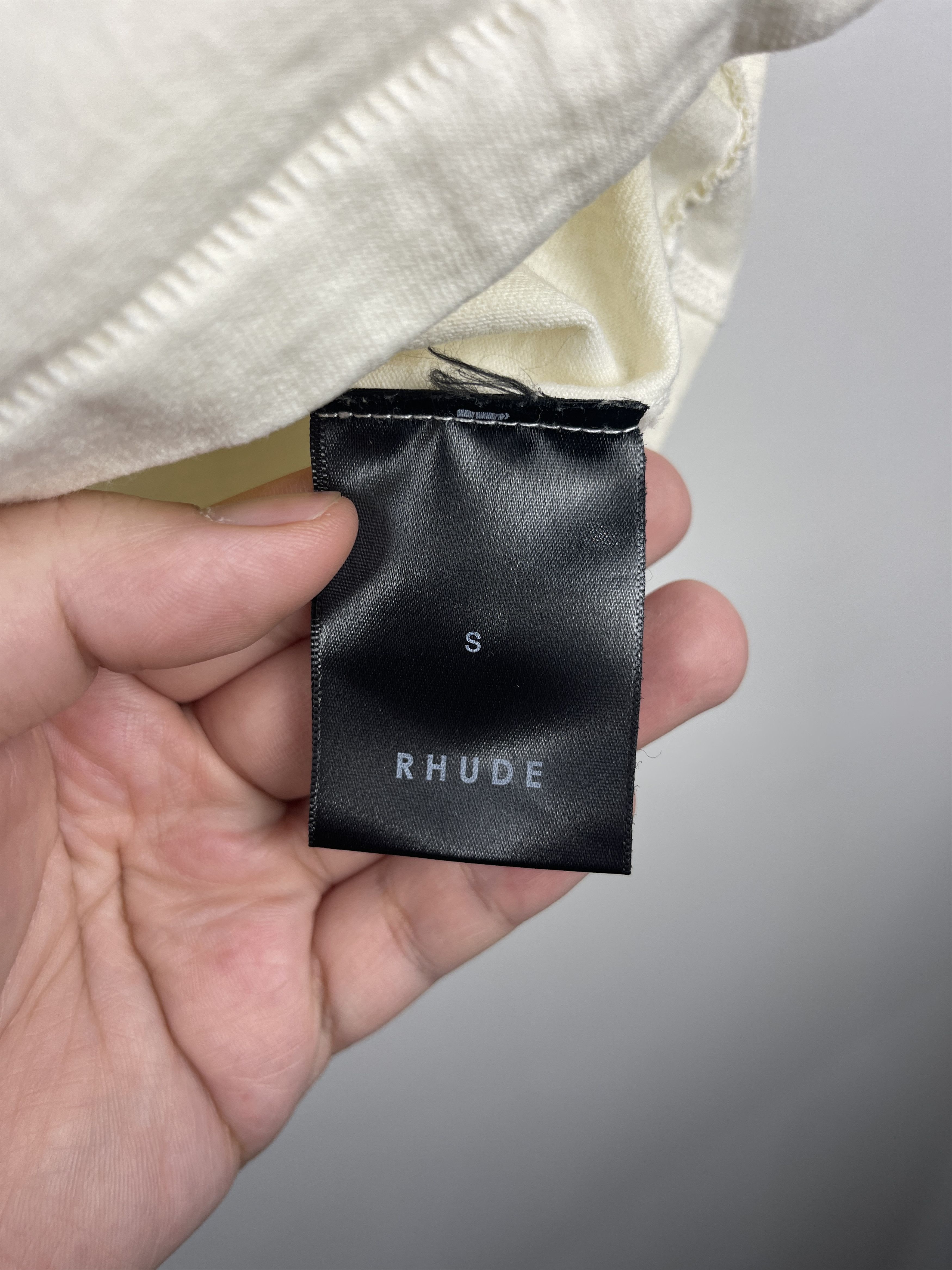 Rhude Rhude White Tank Top Size US S / EU 44-46 / 1 - 4 Thumbnail