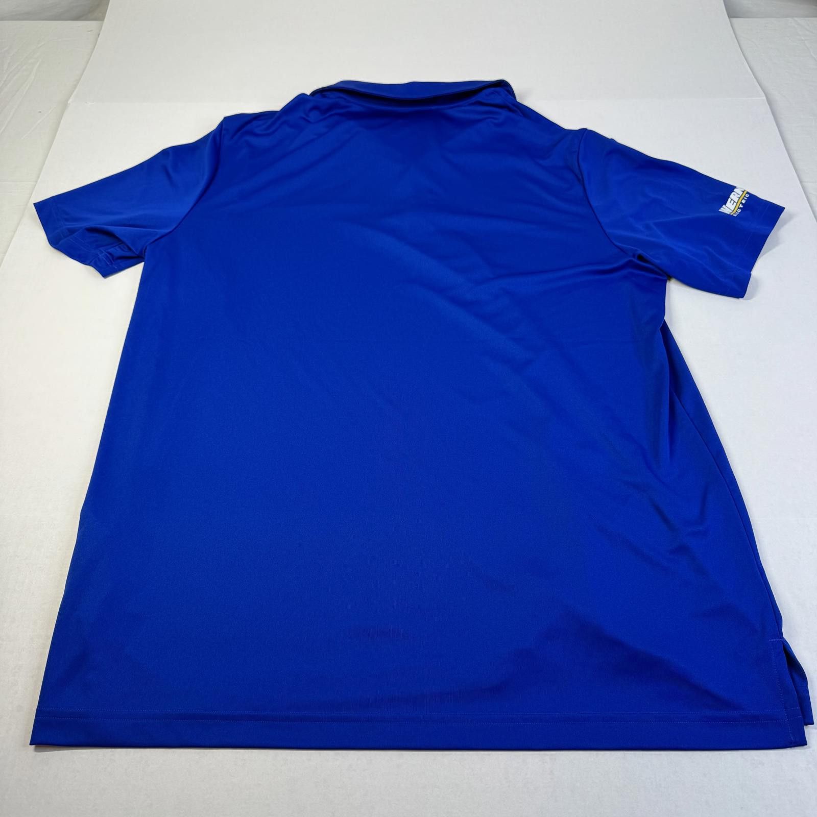 Designer Adidas Men’s Blue Half Button Up Warner Electric Supply XL Size US XL / EU 56 / 4 - 4 Thumbnail
