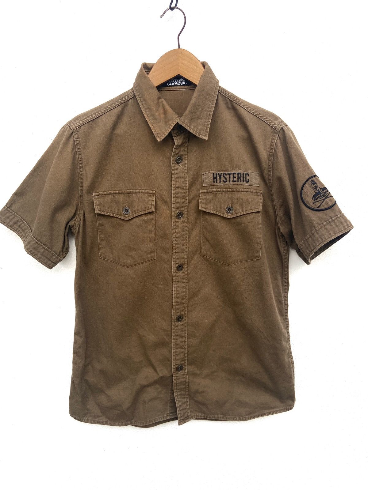 Hysteric Glamour Hysteric Glamour shirt workwear Size US M / EU 48-50 / 2 - 2 Thumbnail
