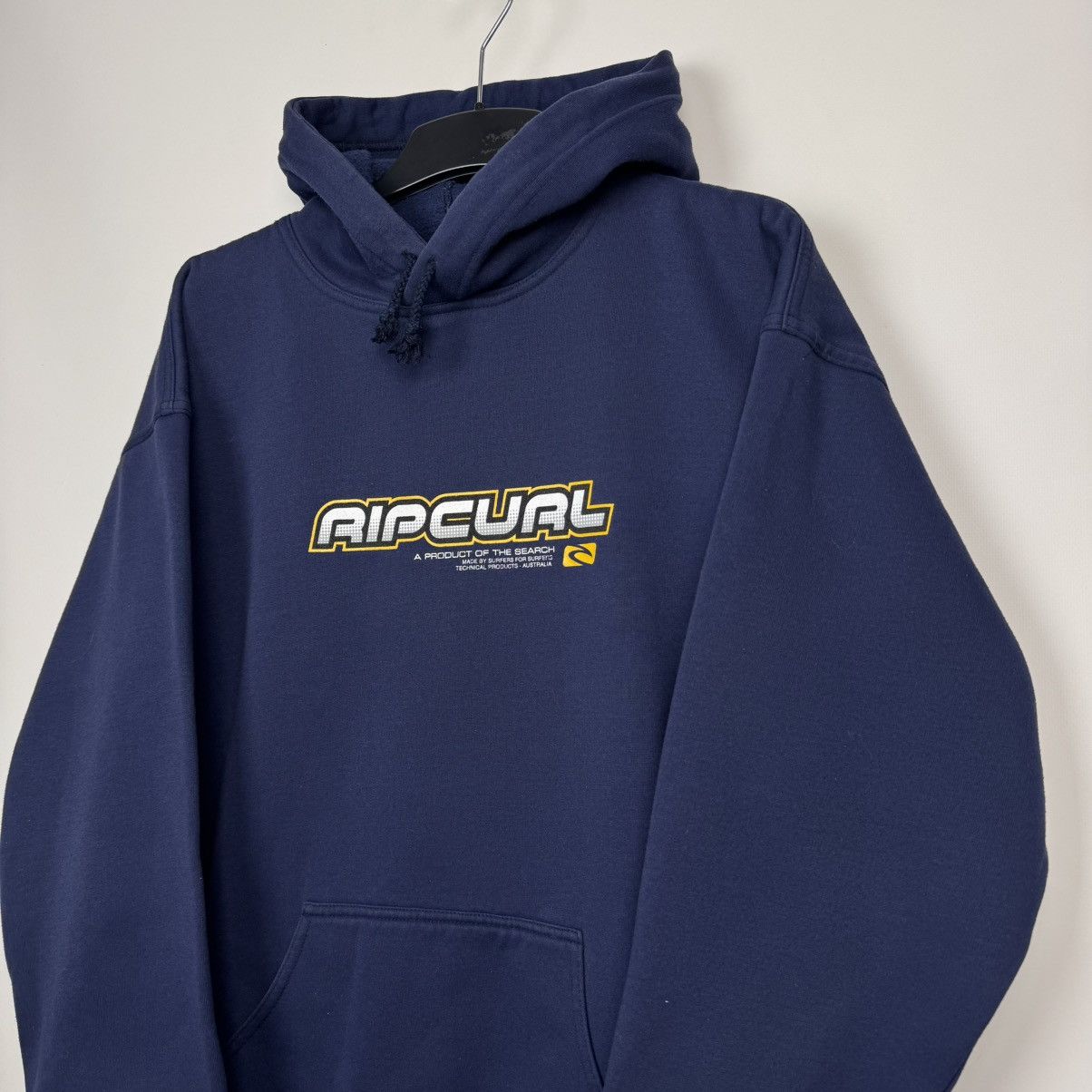 Rip Curl RIP CURL AUSTRALIA SURFER HOODIE VINTAGE NAVY BLUE sz L MEN Size US L / EU 52-54 / 3 - 2 Thumbnail