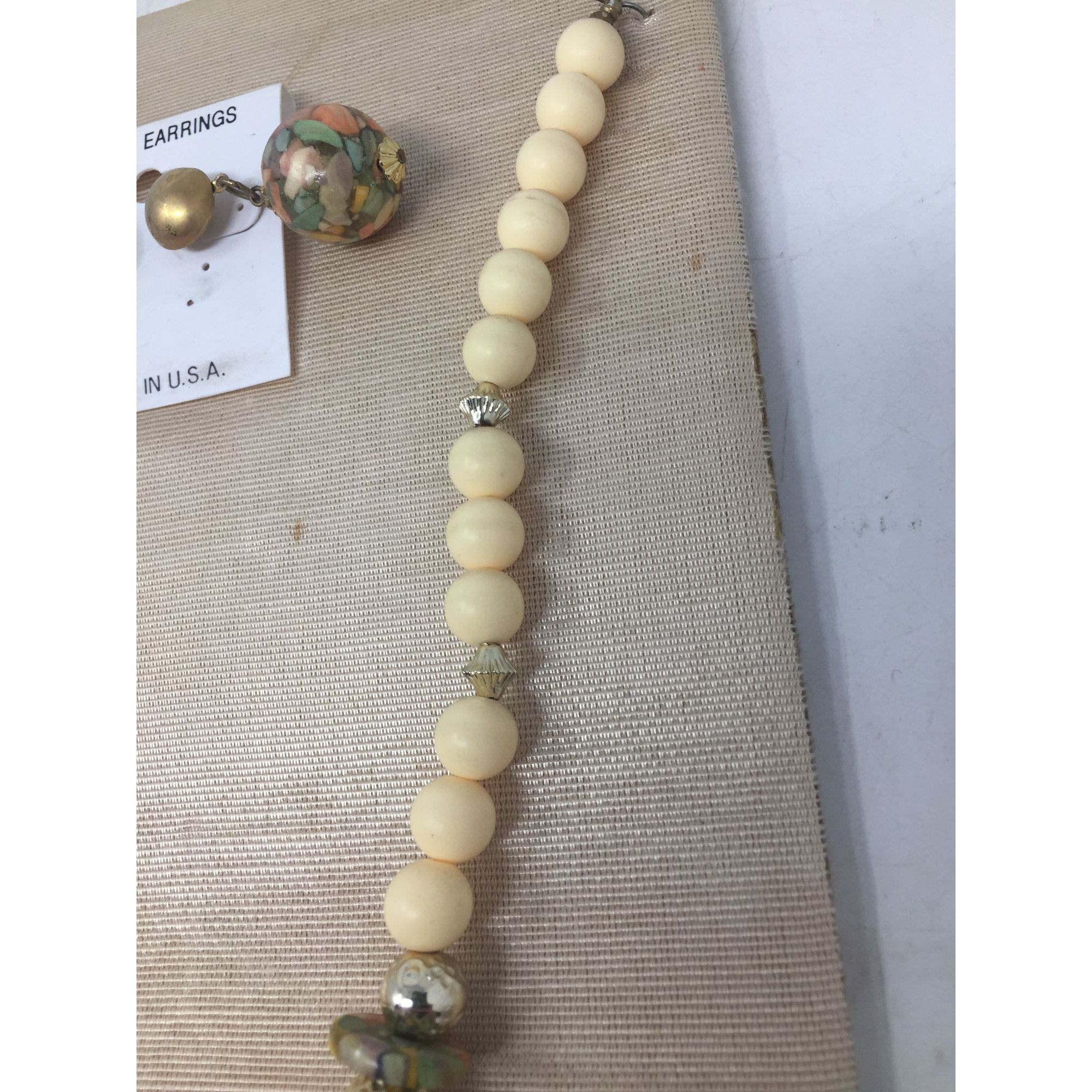 Other Women's Beautiful Beaded Necklace with Matching Dangle Fashi Size ONE SIZE - 5 Thumbnail