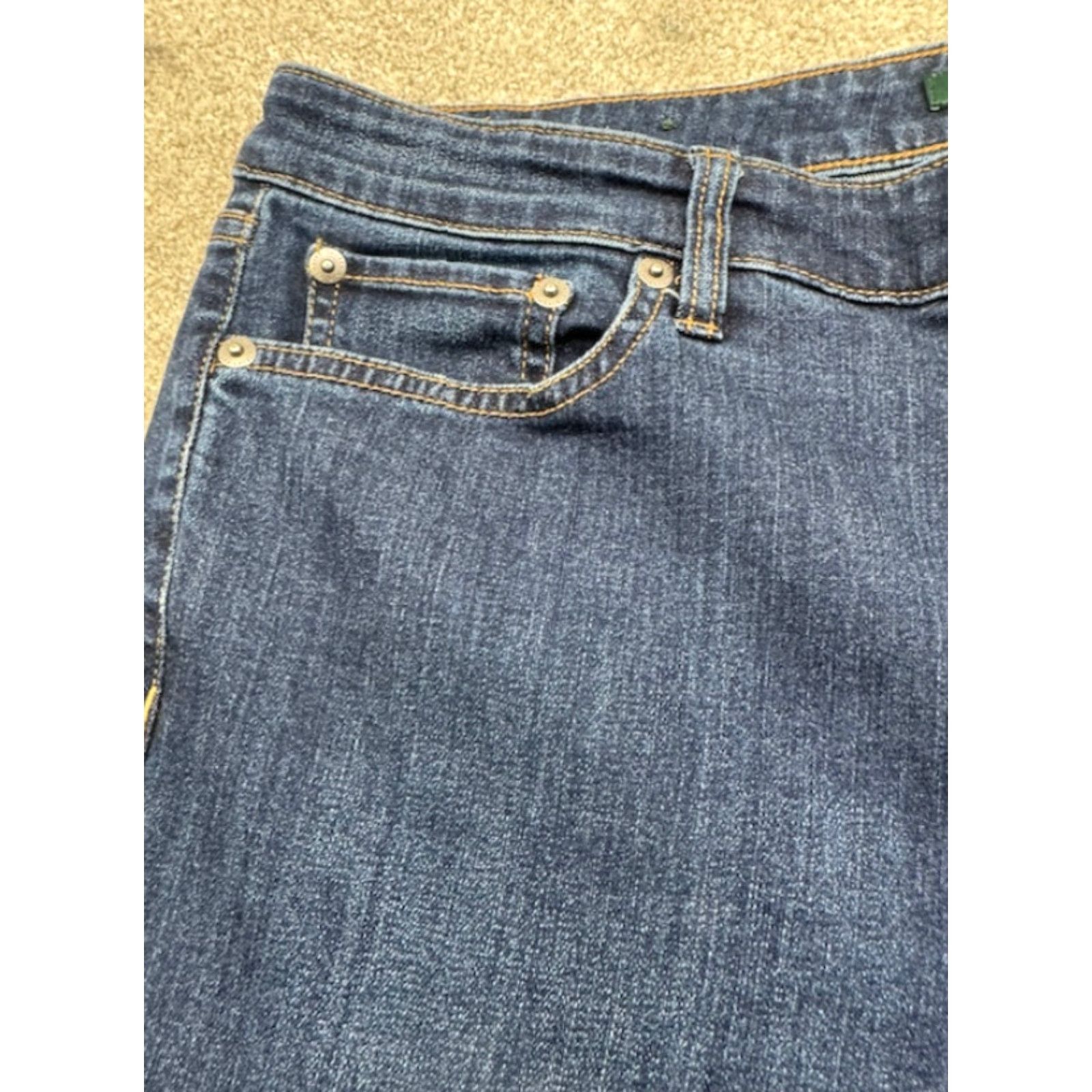 Ralph Lauren Lauren Ralph Lauren Jeans Women 12 Blue Denim Premier Straight 6349 Jeans Womens 12 Blue Denim Straight 6349 Size 34" / US 12 / IT 48 - 5 Thumbnail
