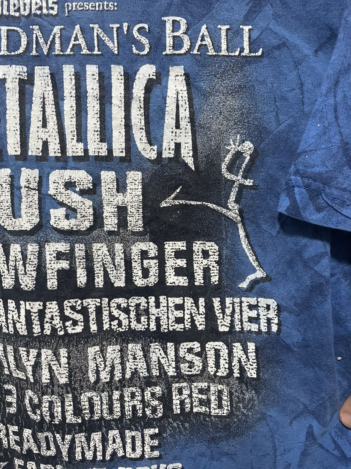 Band Tees Metallica 1997 Blindman’s Ball Vintage Concert Tour Tee XL Size US XL / EU 56 / 4 - 18 Thumbnail