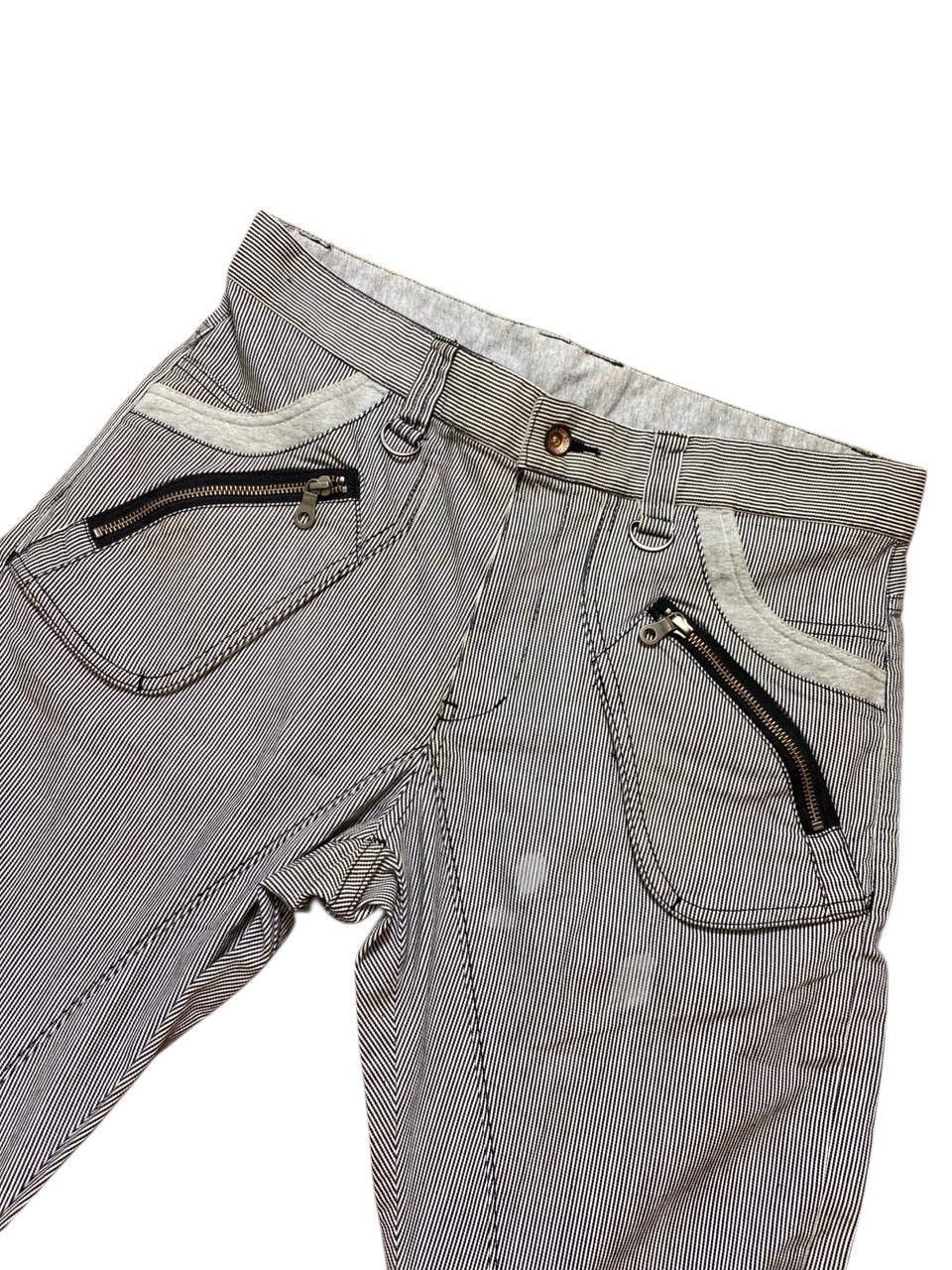 PPFM PPFM Tactical Multipocket Bondage Curve Punk Style Pants Size US 32 / EU 48 - 2 Thumbnail