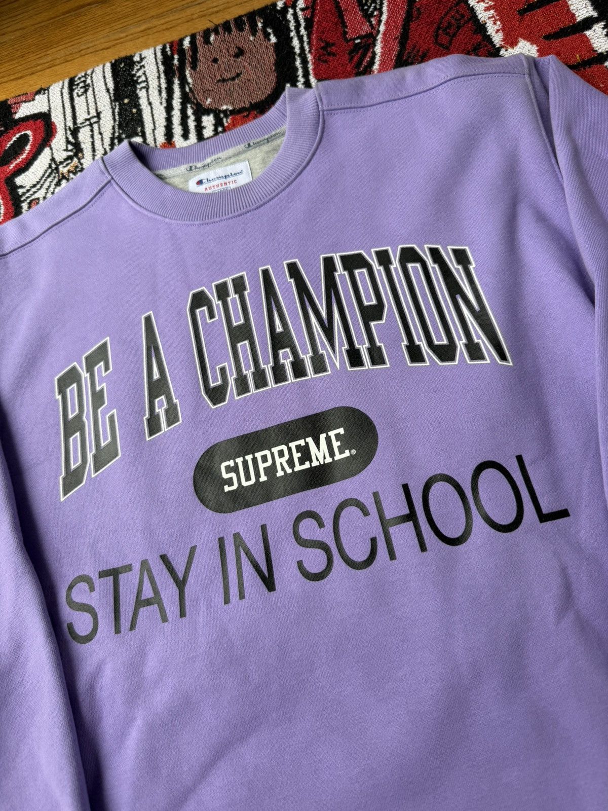 supreme champion stay school crewneck 【公式通販】