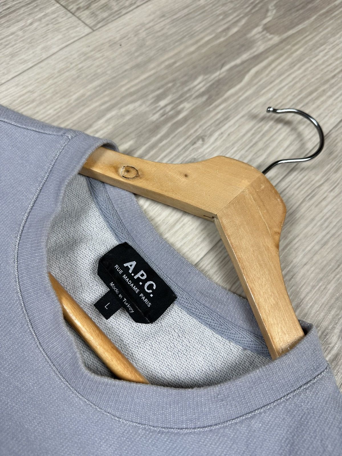 A.P.C. A.P.C. Long Sleeve T-Shirt Sweatshirt Size L Size L / US 10 / IT 46 - 6 Thumbnail