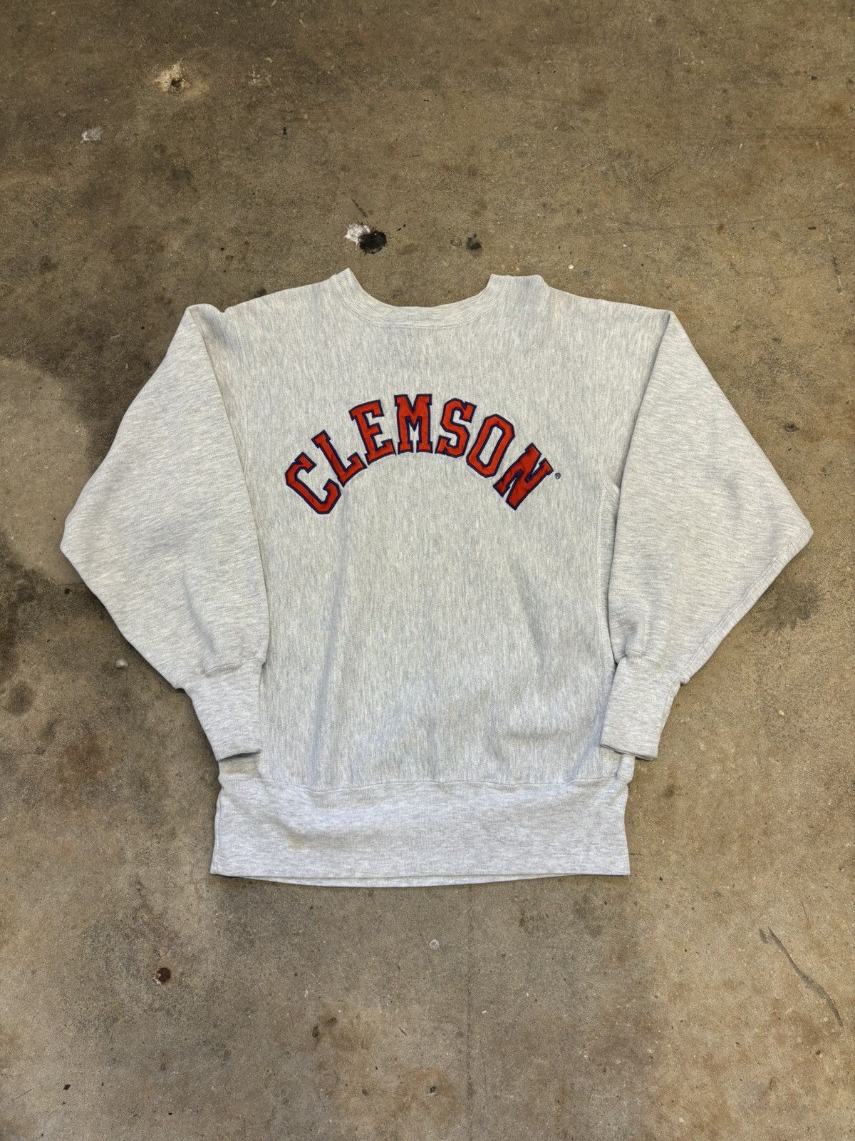Champion Vintage 90’s Champion Reverse Weave Clemson Sweatshirt Size US L / EU 52-54 / 3 - 1 Thumbnail