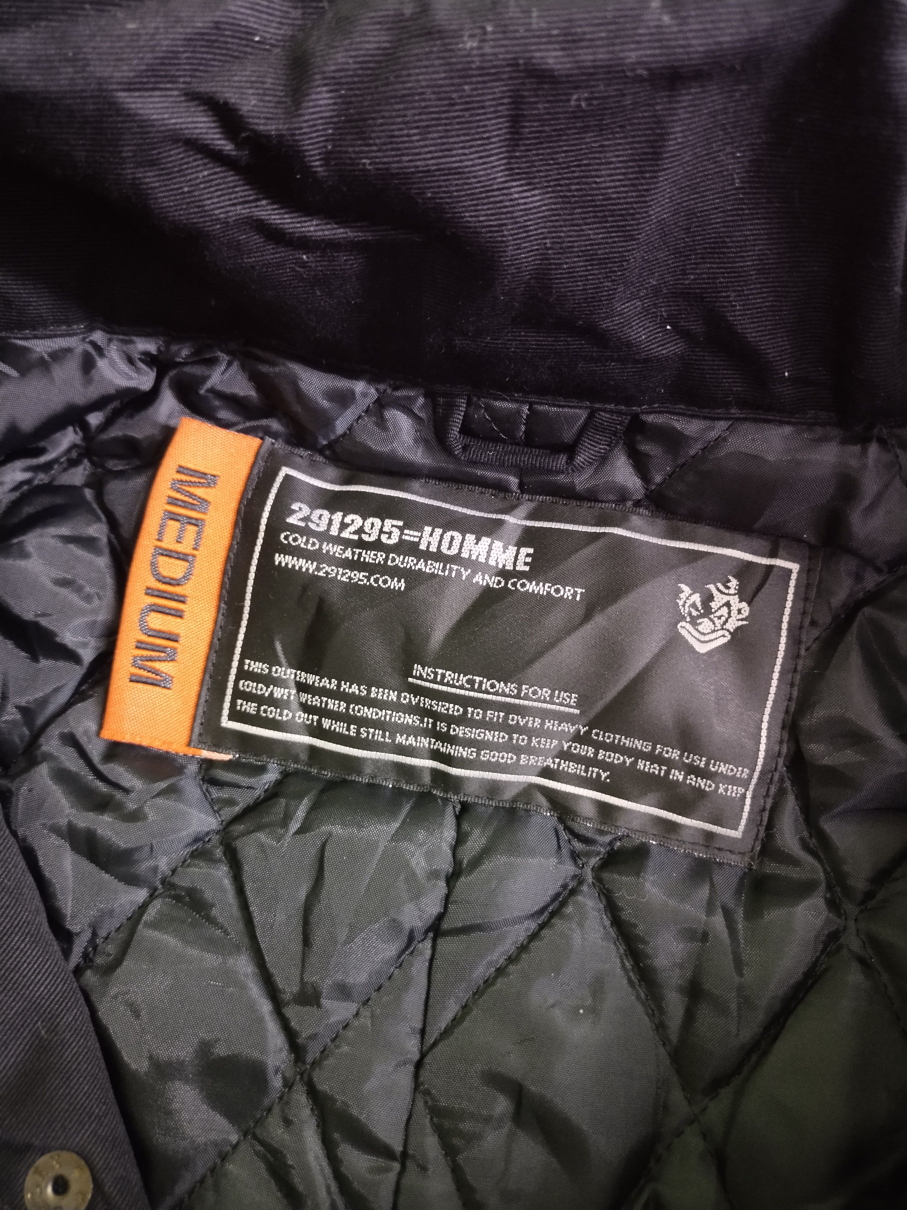 Japanese Brand 291295 Homme Cold Weather Durability and Comfort Jacket Size US M / EU 48-50 / 2 - 7 Thumbnail