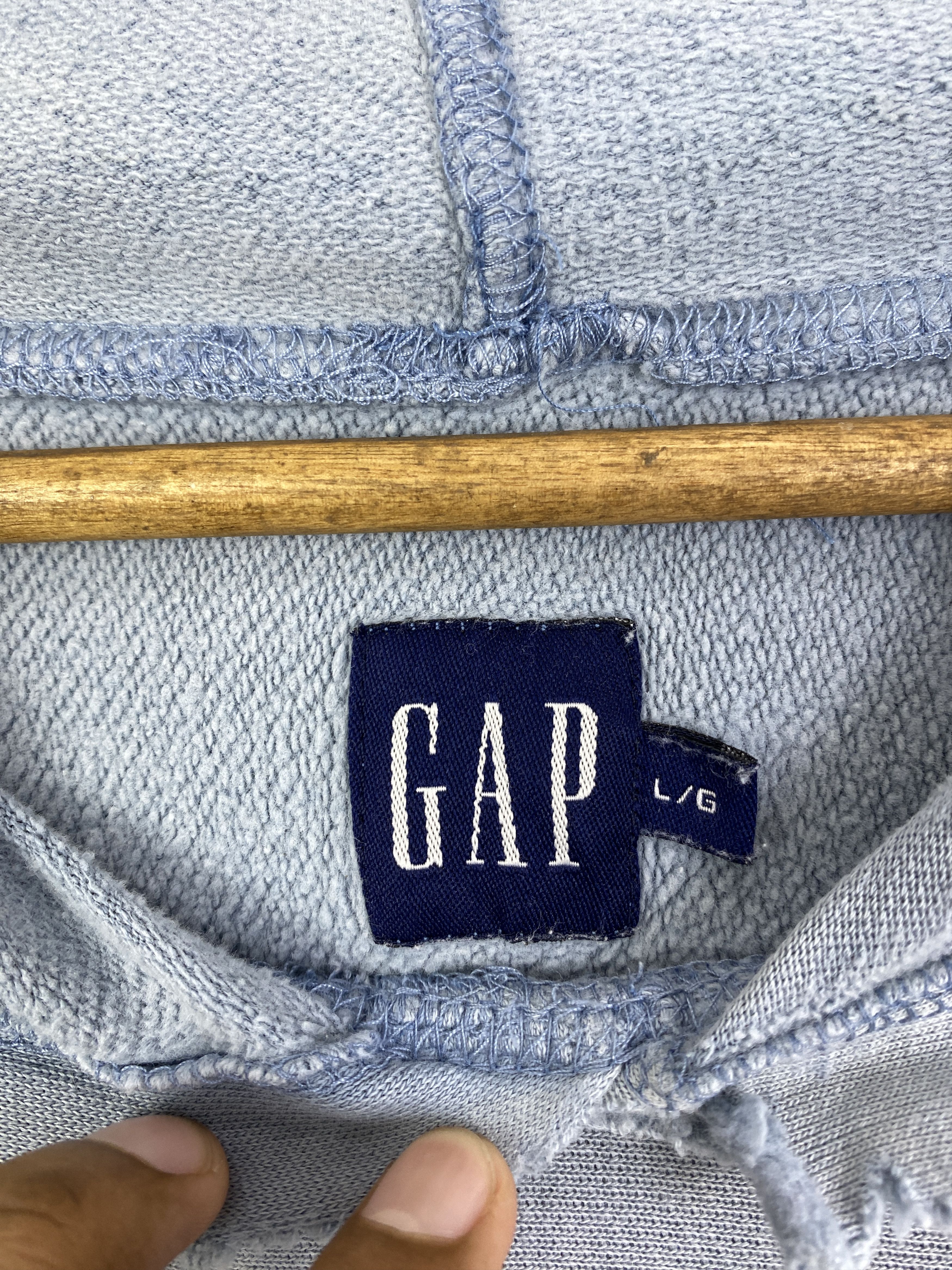 Vintage Gap Big Logo Pullover Hoodie SH0162