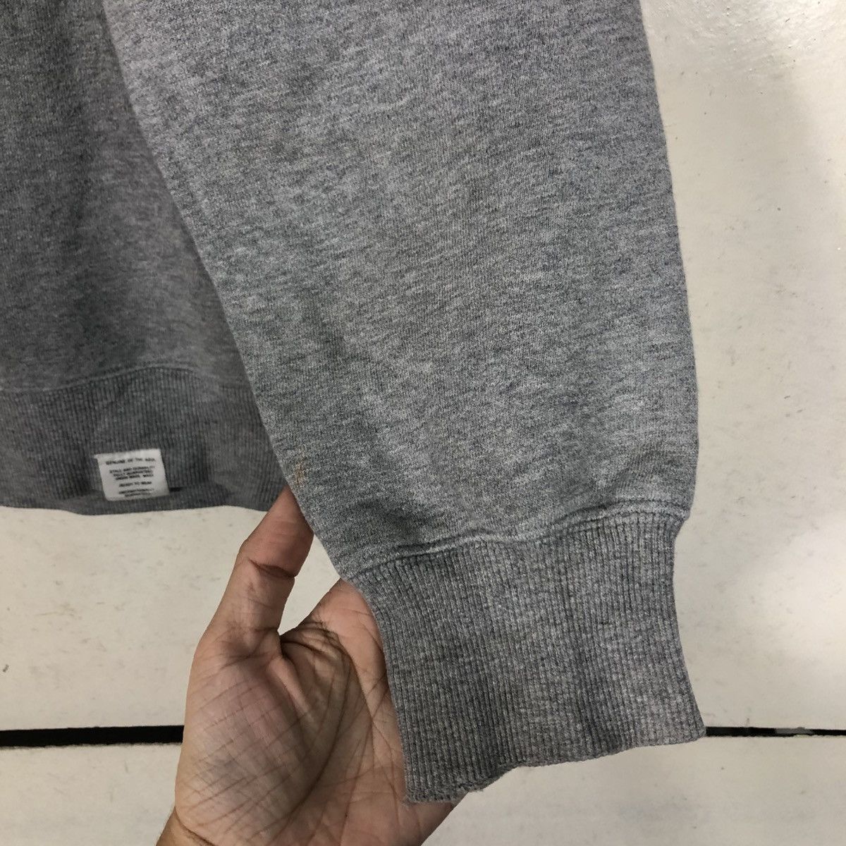 Japanese Brand 📌Vintage Sweatshirt Band The Beatles Azul Big Logo Size US S / EU 44-46 / 1 - 13 Thumbnail