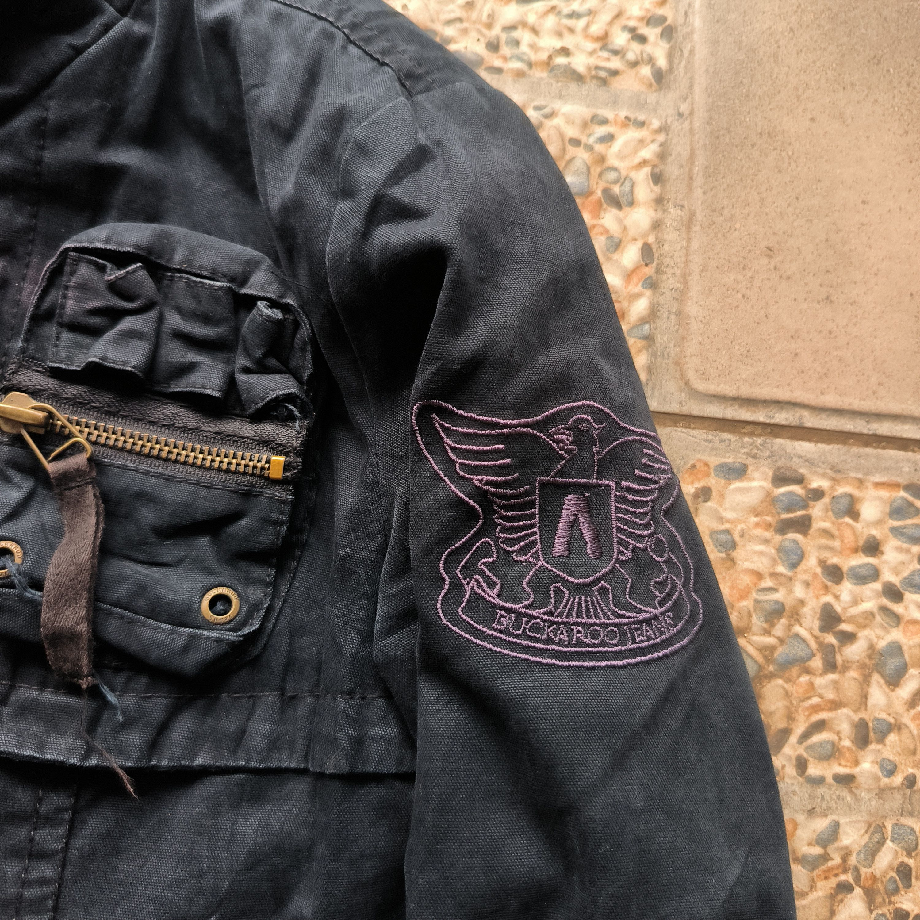 BUCKAROO Vintage 2000s Buckaroo 3D Multi Pocket Jacket Size US M / EU 48-50 / 2 - 3 Thumbnail