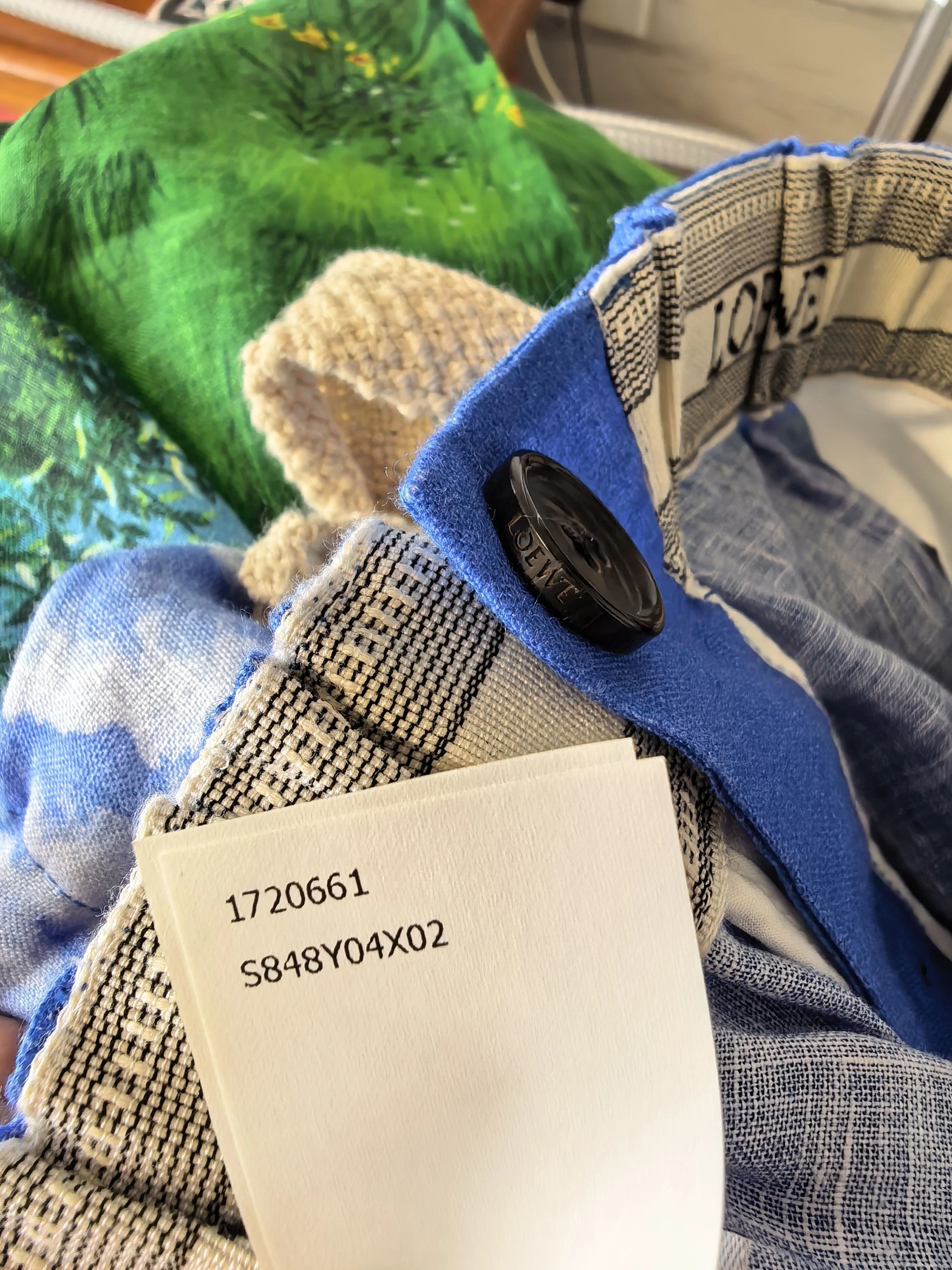 Loewe LOEWE x Totoro Linen 7-Shorts XS Size US 28 / EU 44 - 9 Thumbnail